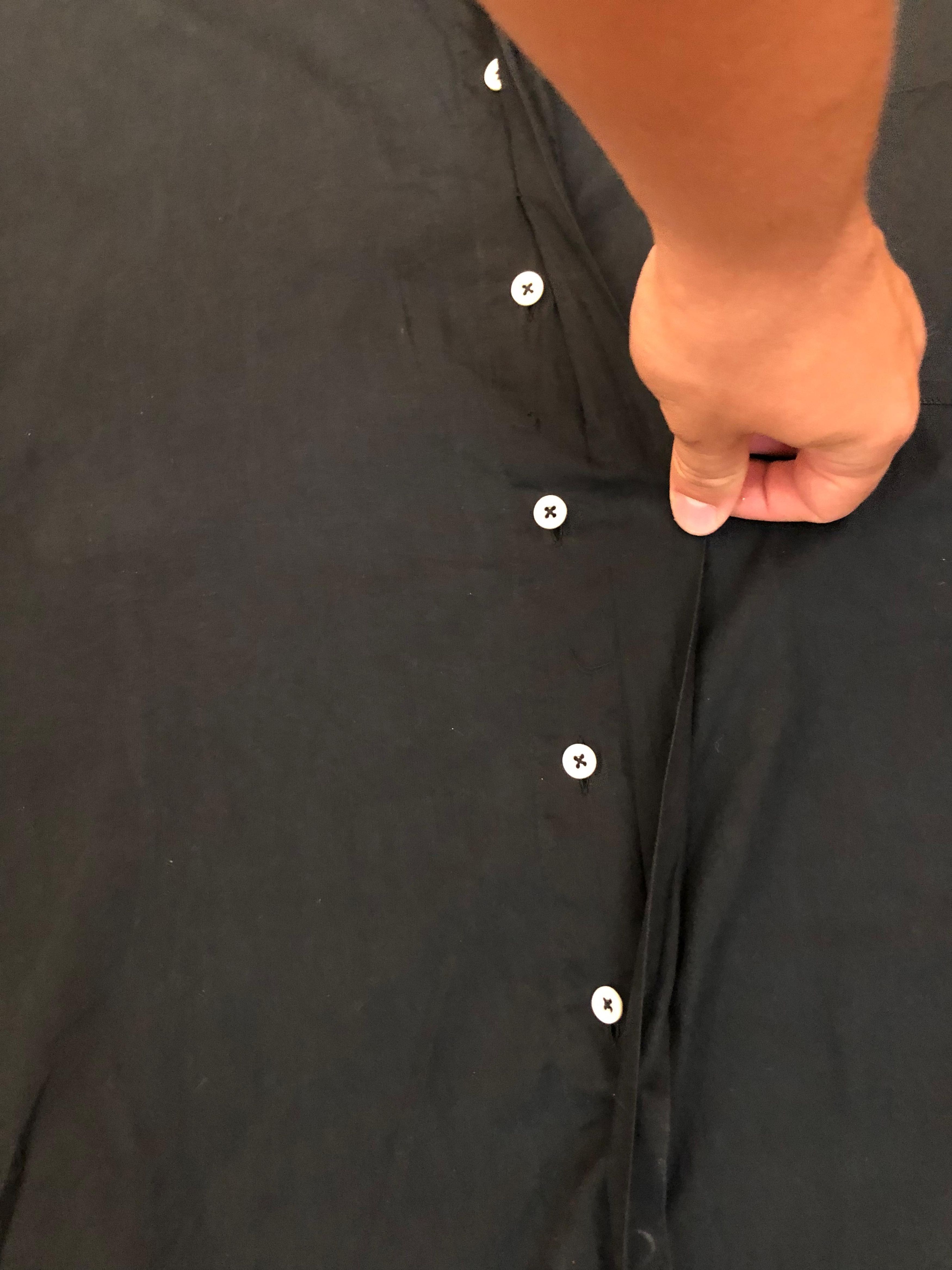 Maison Margiela Maison Martin Margiela Line 4 Black Shirt 2013,Size 40 Size S / US 4 / IT 40 - 4 Thumbnail