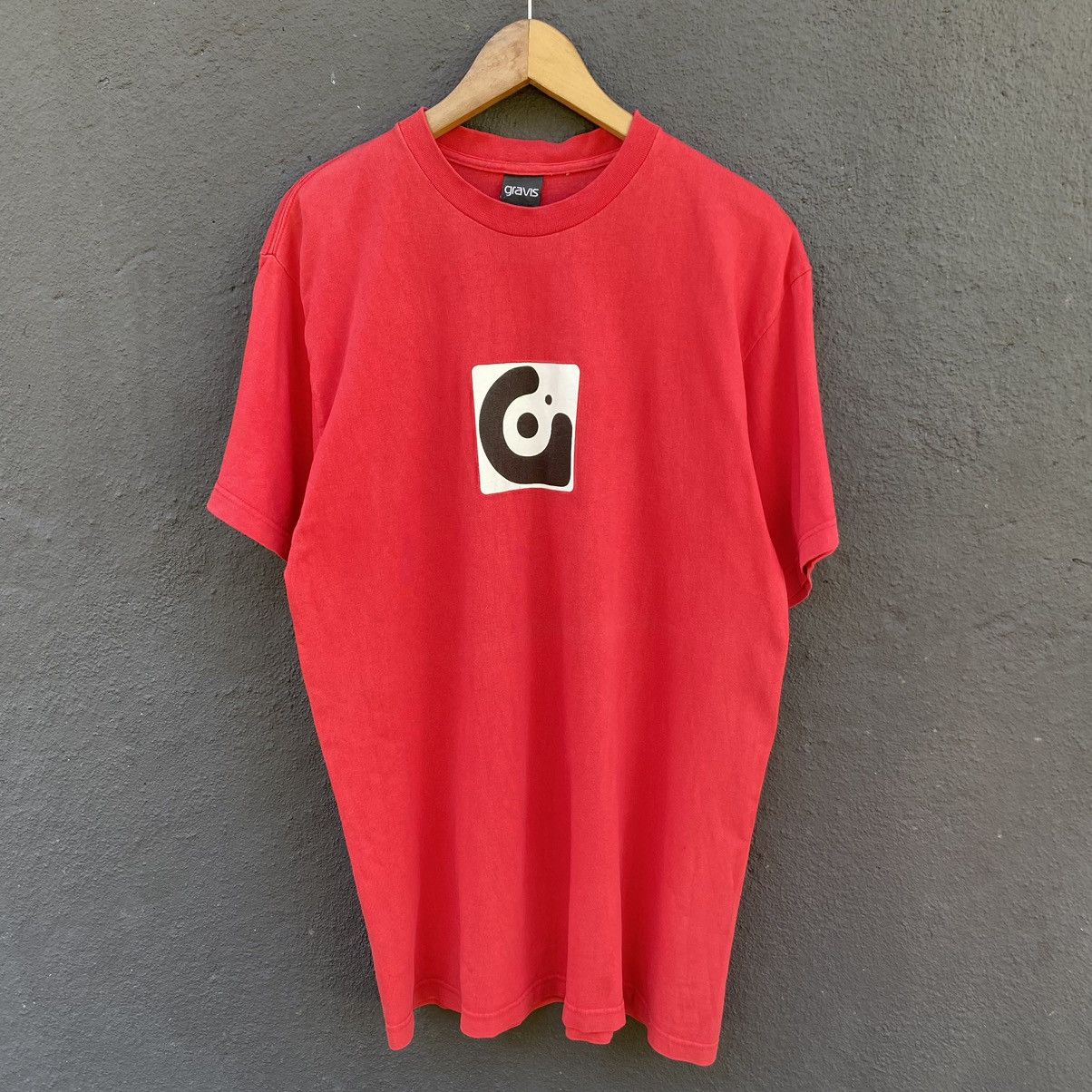 Gravis Vintage Faded Y2K Gravis Skateboard ERD GRUNGE GRAIL TEE Size US L / EU 52-54 / 3 - 1 Thumbnail