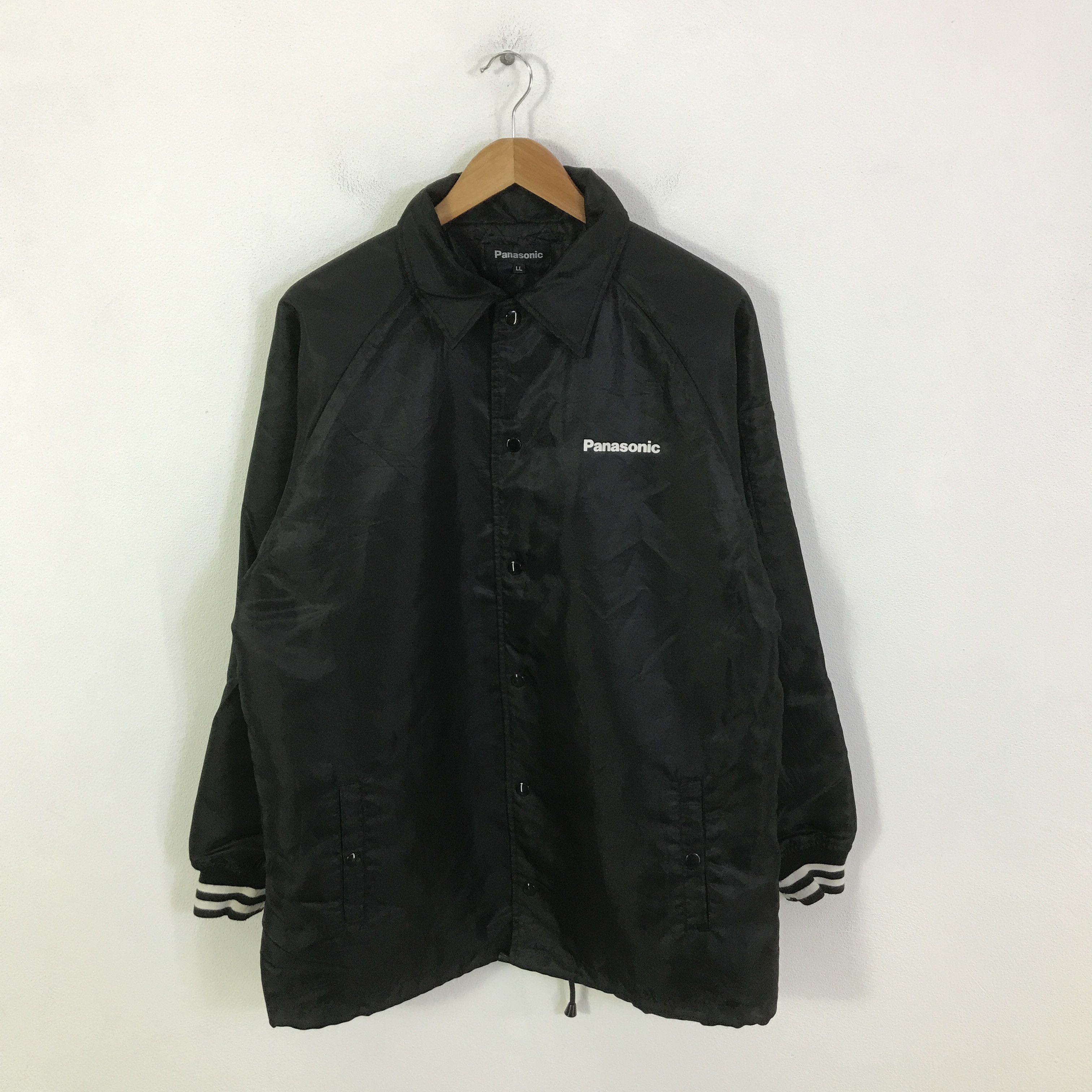 Japanese Brand Vintage panasonic Snap button jacket K119B3 Size US L / EU 52-54 / 3 - 1 Thumbnail