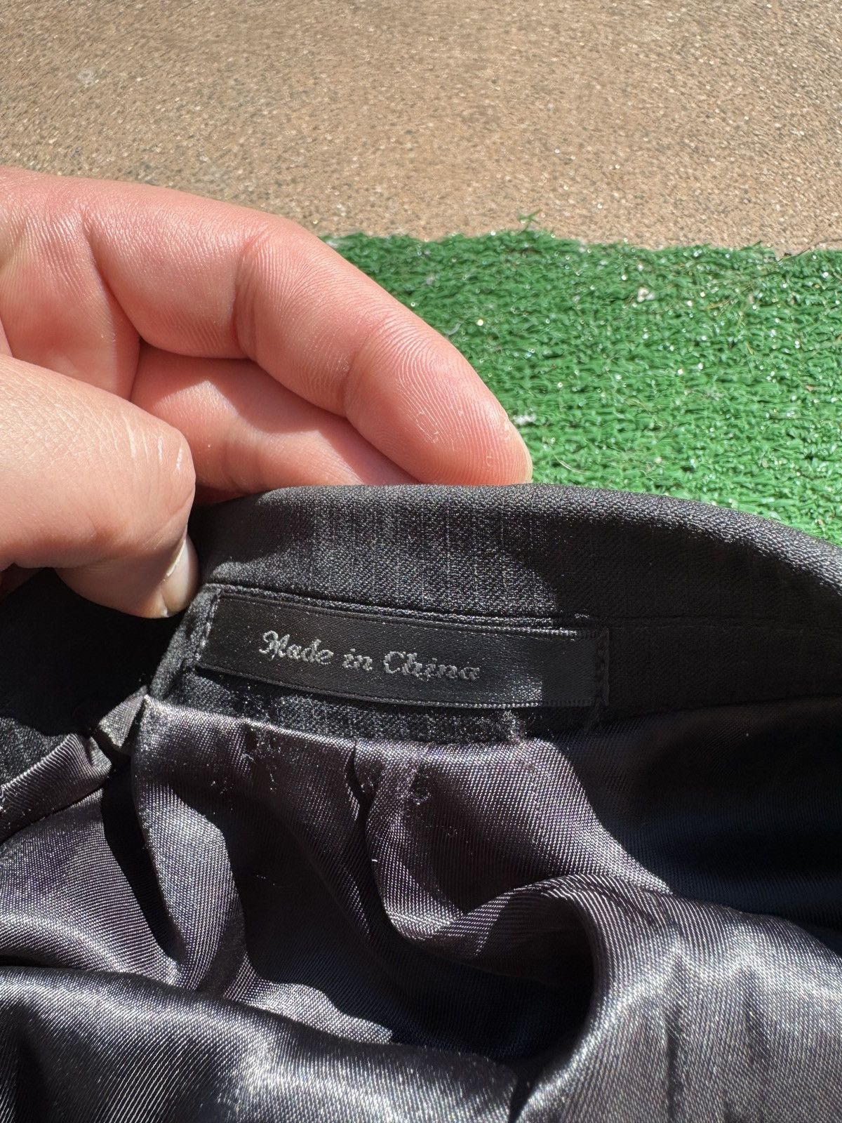 Calvin Klein Calvin Klein Black Blazer Size 38R - 4 Thumbnail