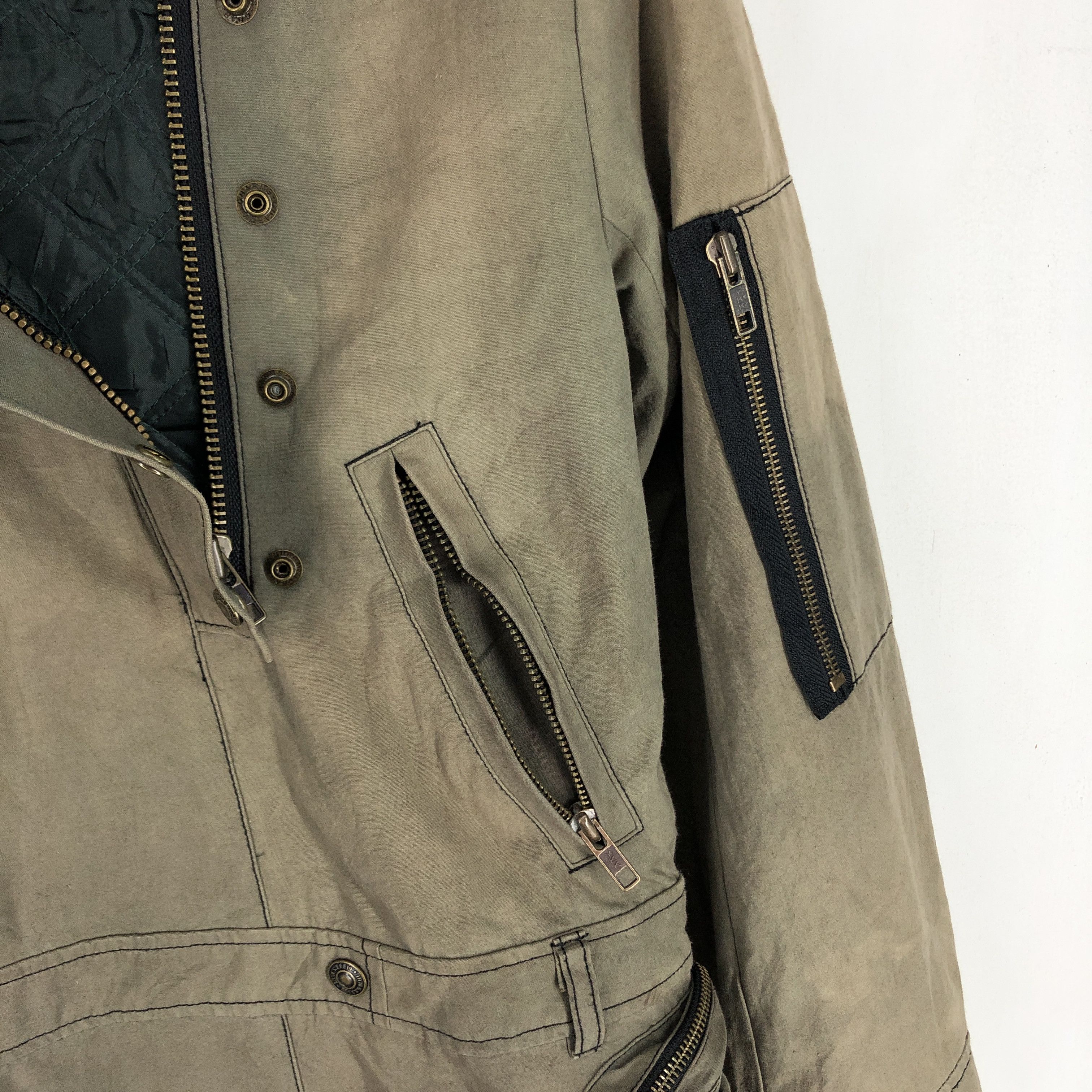 Japanese Brand BETTY'S BLUE SHINJI ABE COLLECTION Winter Jacket #2561-90 Size US S / EU 44-46 / 1 - 4 Thumbnail
