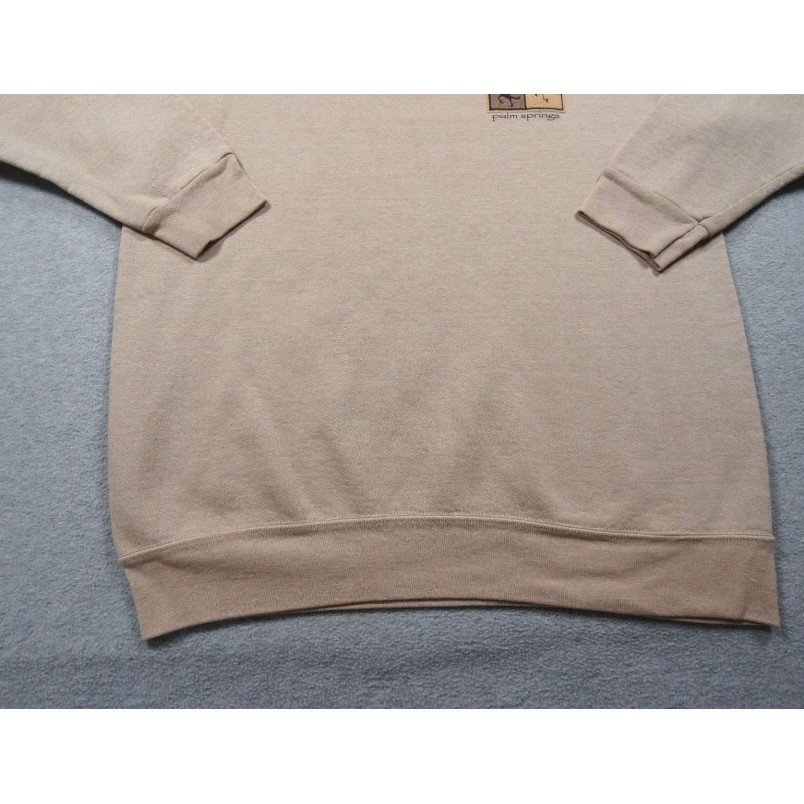 Vintage VINTAGE Palm Springs Sweatshirt Mens Large Beige Crewneck 90s Petroglyph Art Sweatshirt Mens Large Beige 90s Petroglyph Art Size US L / EU 52-54 / 3 - 5 Thumbnail