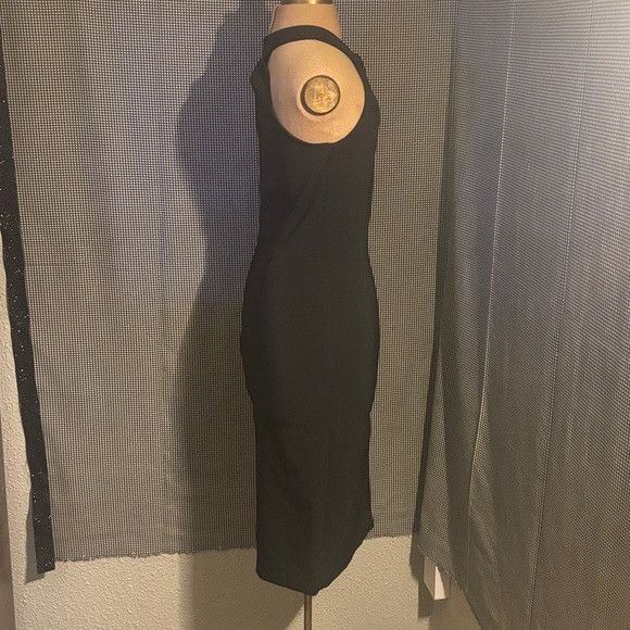 Other Taylor Black Halter Sheath Dress 2 Size XS / US 0-2 / IT 36-38 - 3 Thumbnail