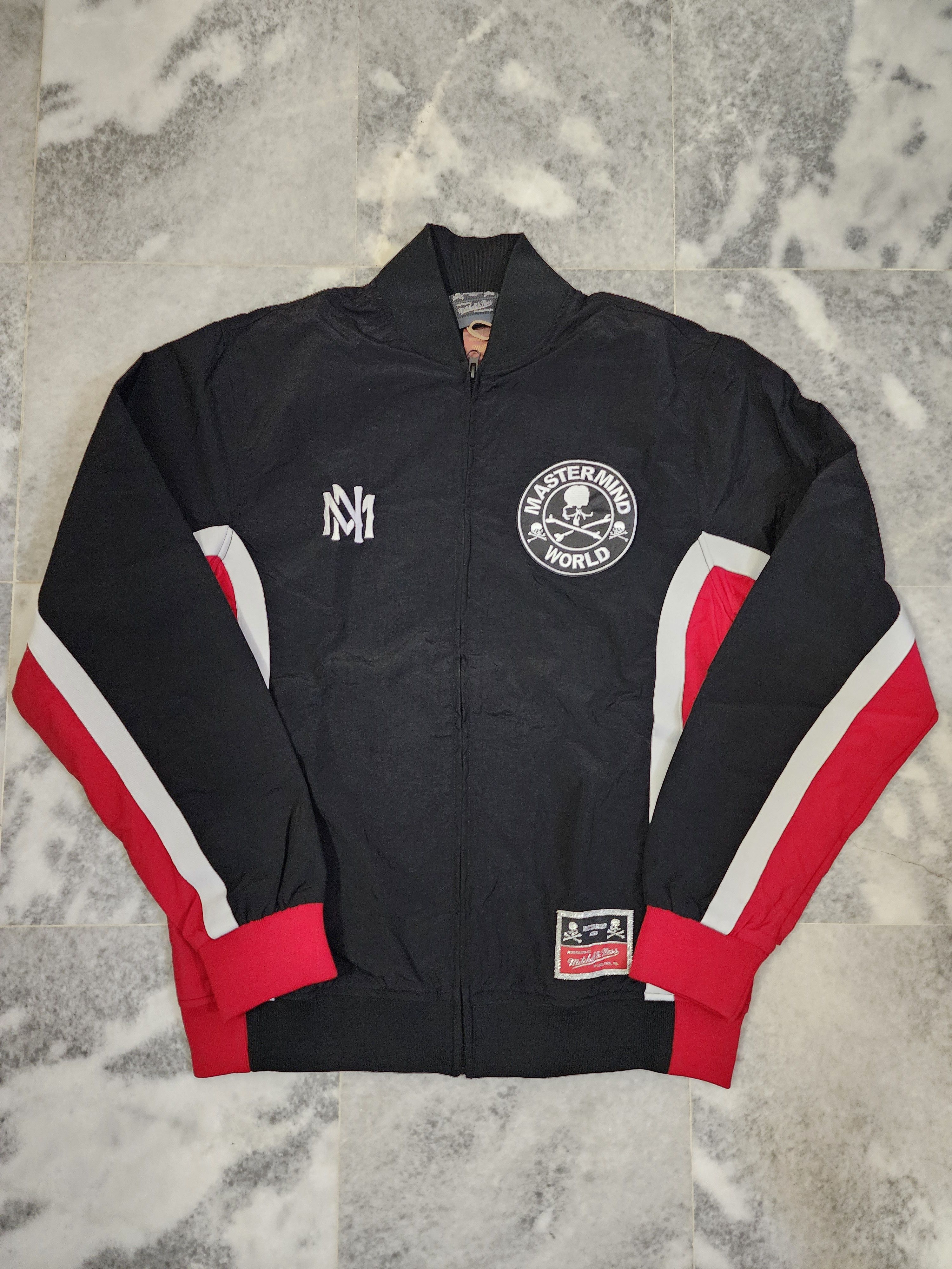 Mastermind Japan Mitchell & Ness x Mastermind Warmup Jacket Size US S / EU 44-46 / 1 - 2 Thumbnail