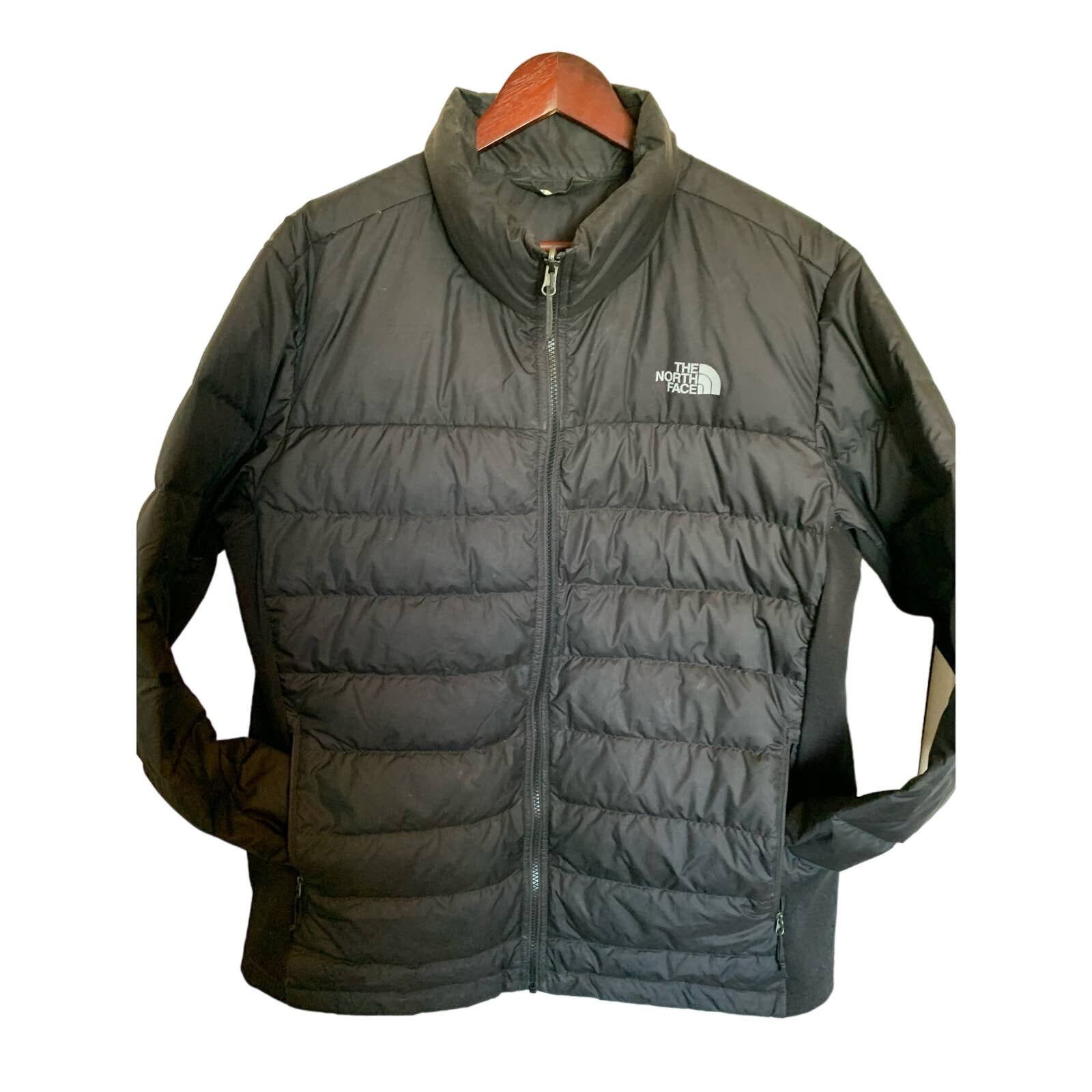 image of The North Face 550 Goose-Down Puffer Jacket Black Mens (Size 2XL)