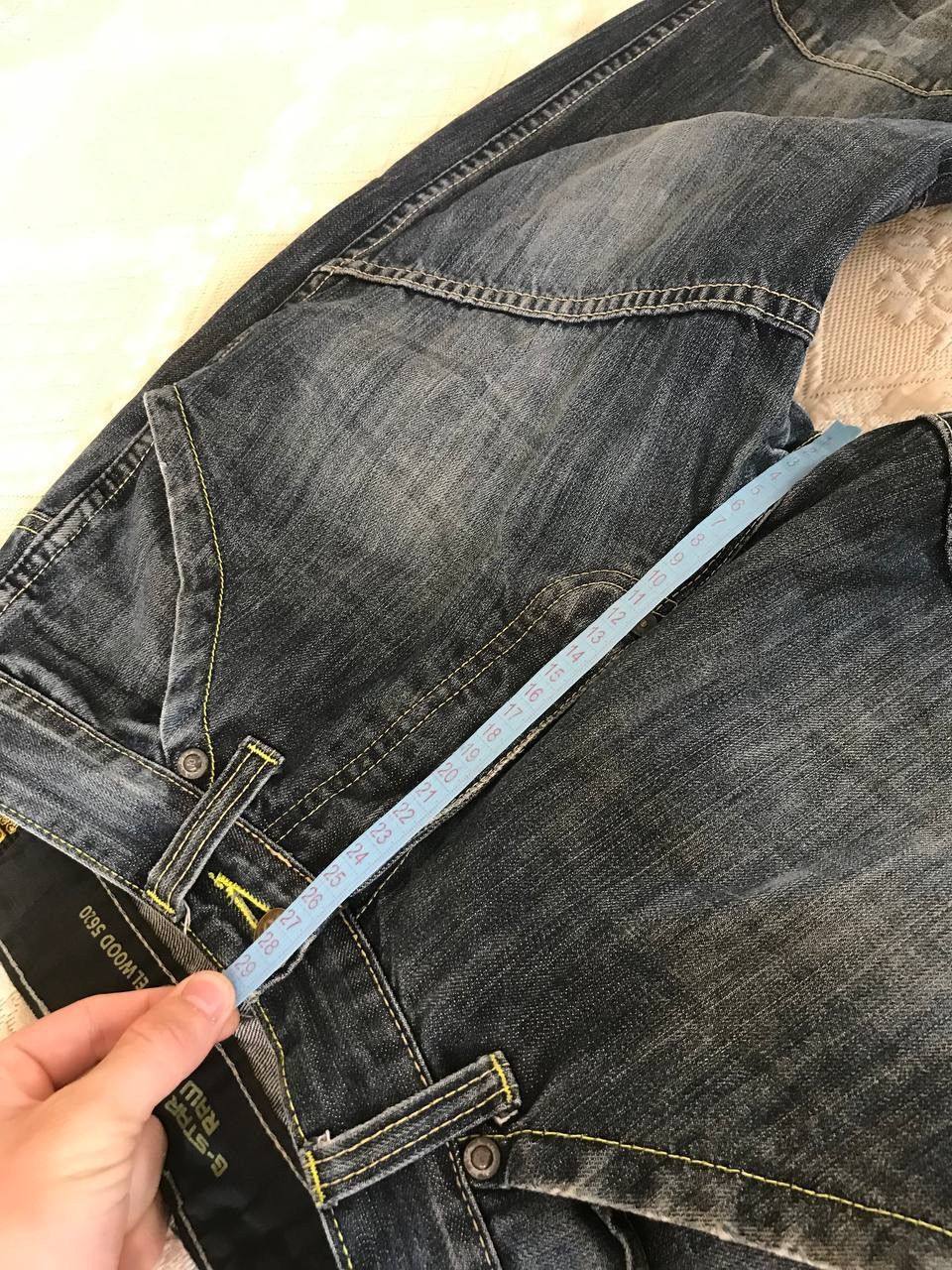 G-Star 🔥 Vintage Pants G Star Raw 96 Y2K Jeans Denim Japan Style Size US 32 / EU 48 - 11 Thumbnail