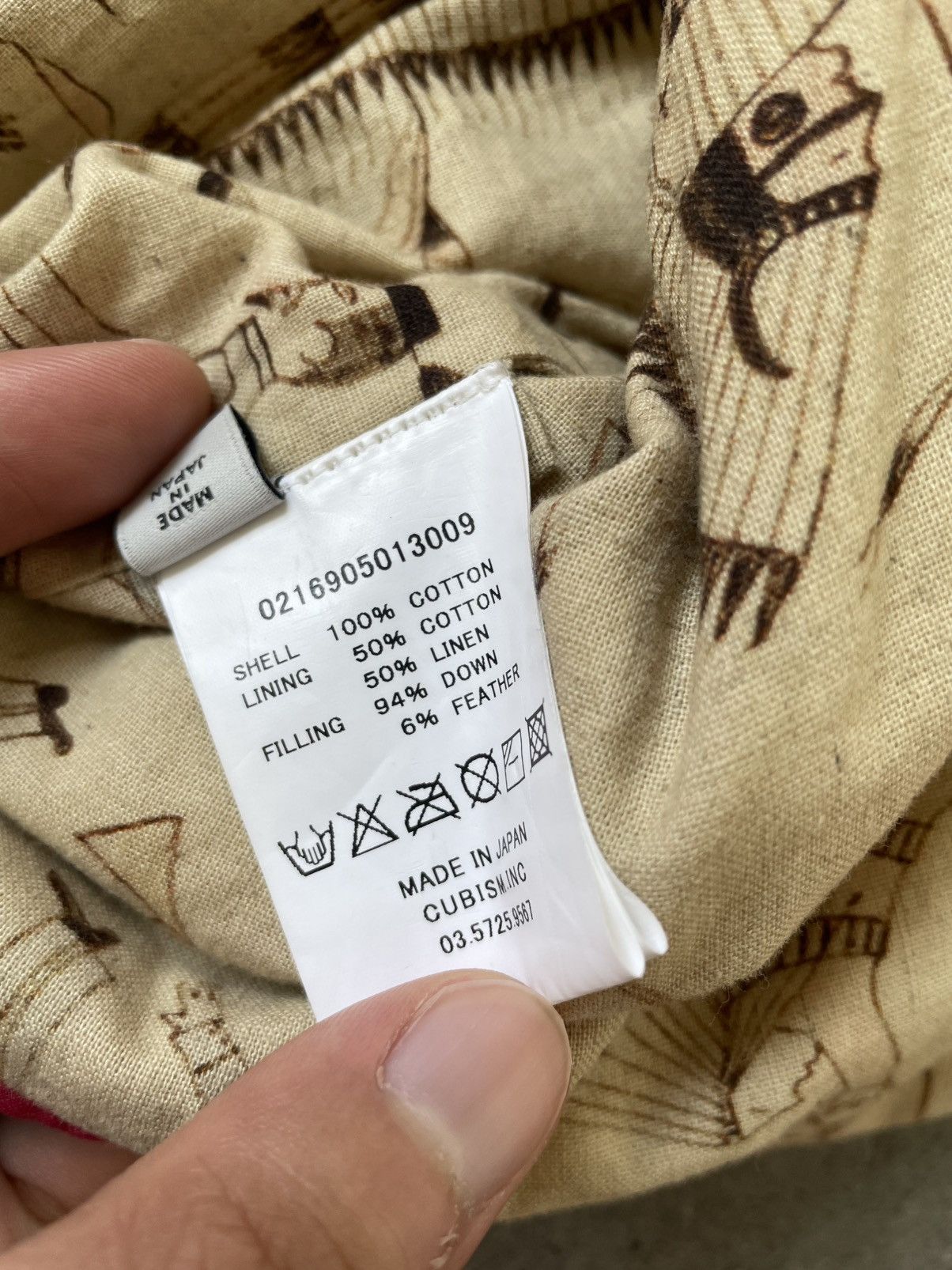 Visvim Visvim FW16 ICT Kerchief down JKT Red Bandana Size US L / EU 52-54 / 3 - 8 Thumbnail
