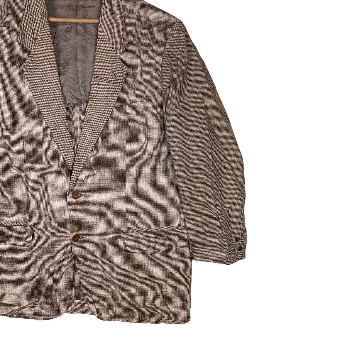 Margaret Howell Vintage Margaret Howell Flat Button Coat Blazer Jacket Size US L / EU 52-54 / 3 - 3 Thumbnail