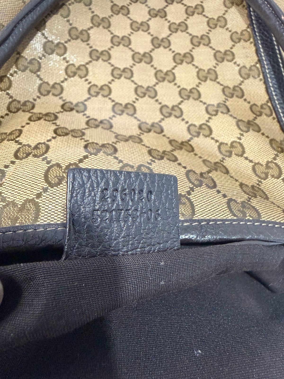 Gucci GUCCI GG Crystal Tote Bag Coated Canvas Outlet Beige Gold Size ONE SIZE - 8 Thumbnail