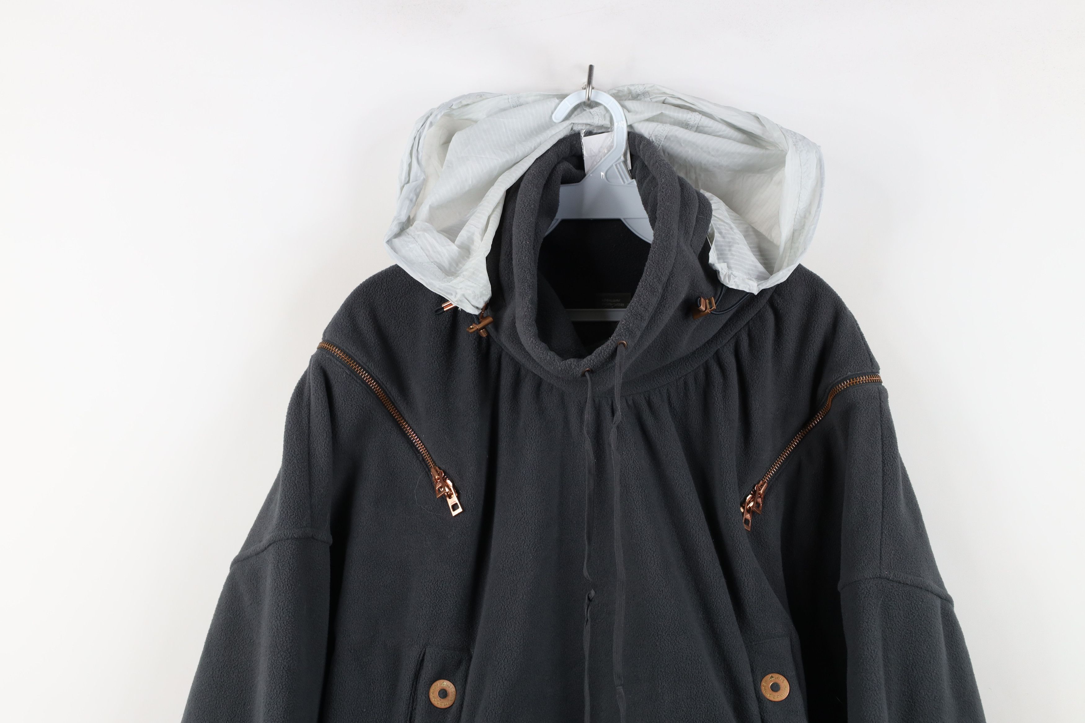 Adidas Adidas Stella Mccartney Funnel Neck Hooded Pullover Sweater Size XS / US 0-2 / IT 36-38 - 2 Thumbnail