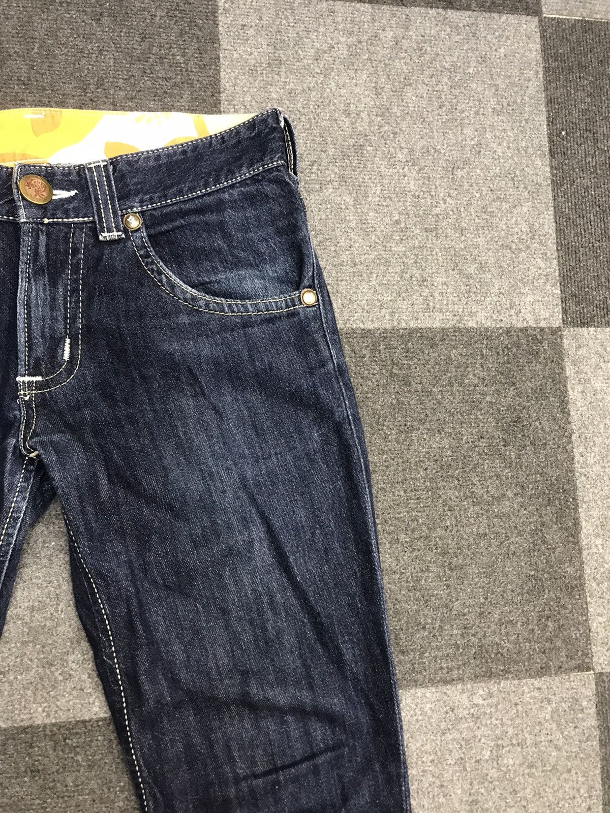 Edwin 🔥FLARE🔥EDWIN 503 Blue Trip Flare Jeans Size US 31 - 4 Thumbnail
