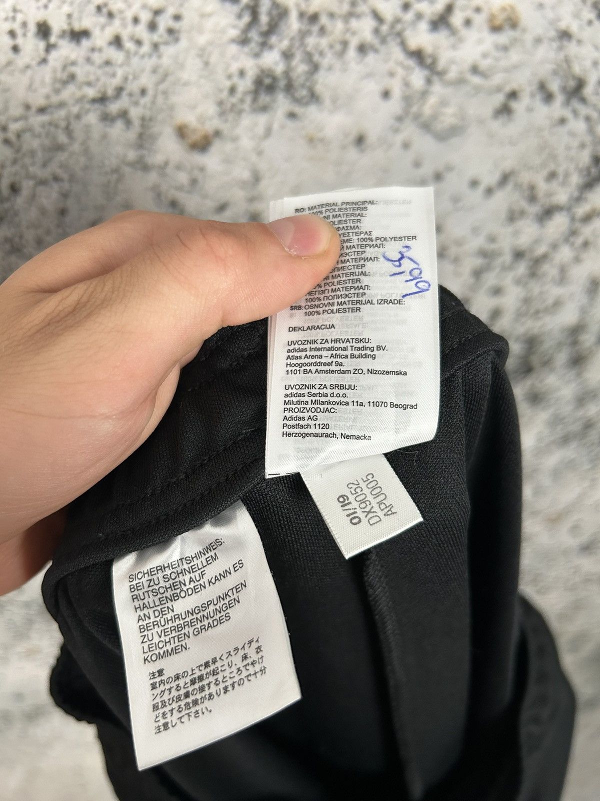 Adidas Adidas Manchester United Football Sweatpants Soccer Size US 34 / EU 50 - 8 Thumbnail