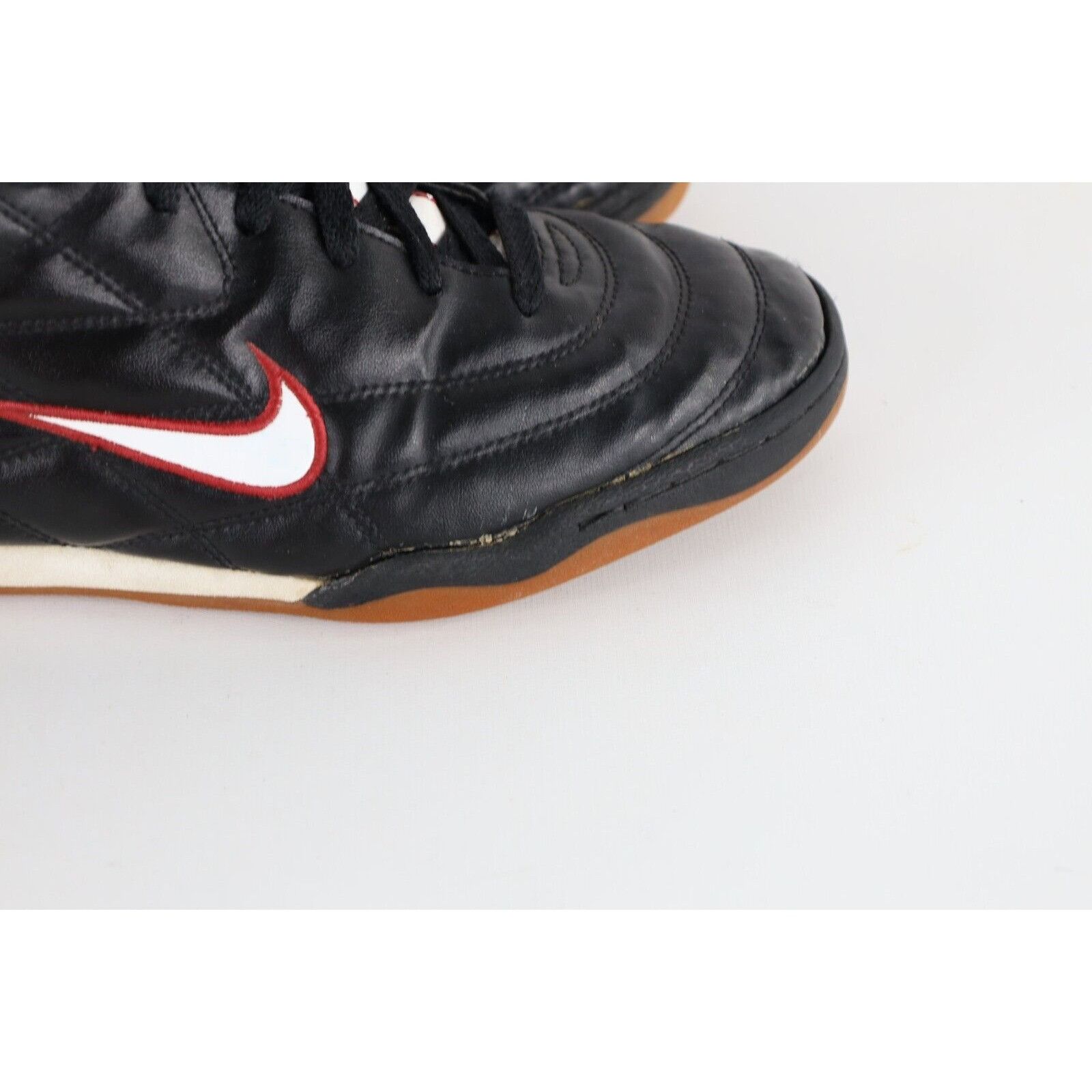 Nike Vintage Y2K 2004 Nike Tiempo 750 Leather Indoor Soccer Shoes Size US 11 / EU 44 - 6 Thumbnail