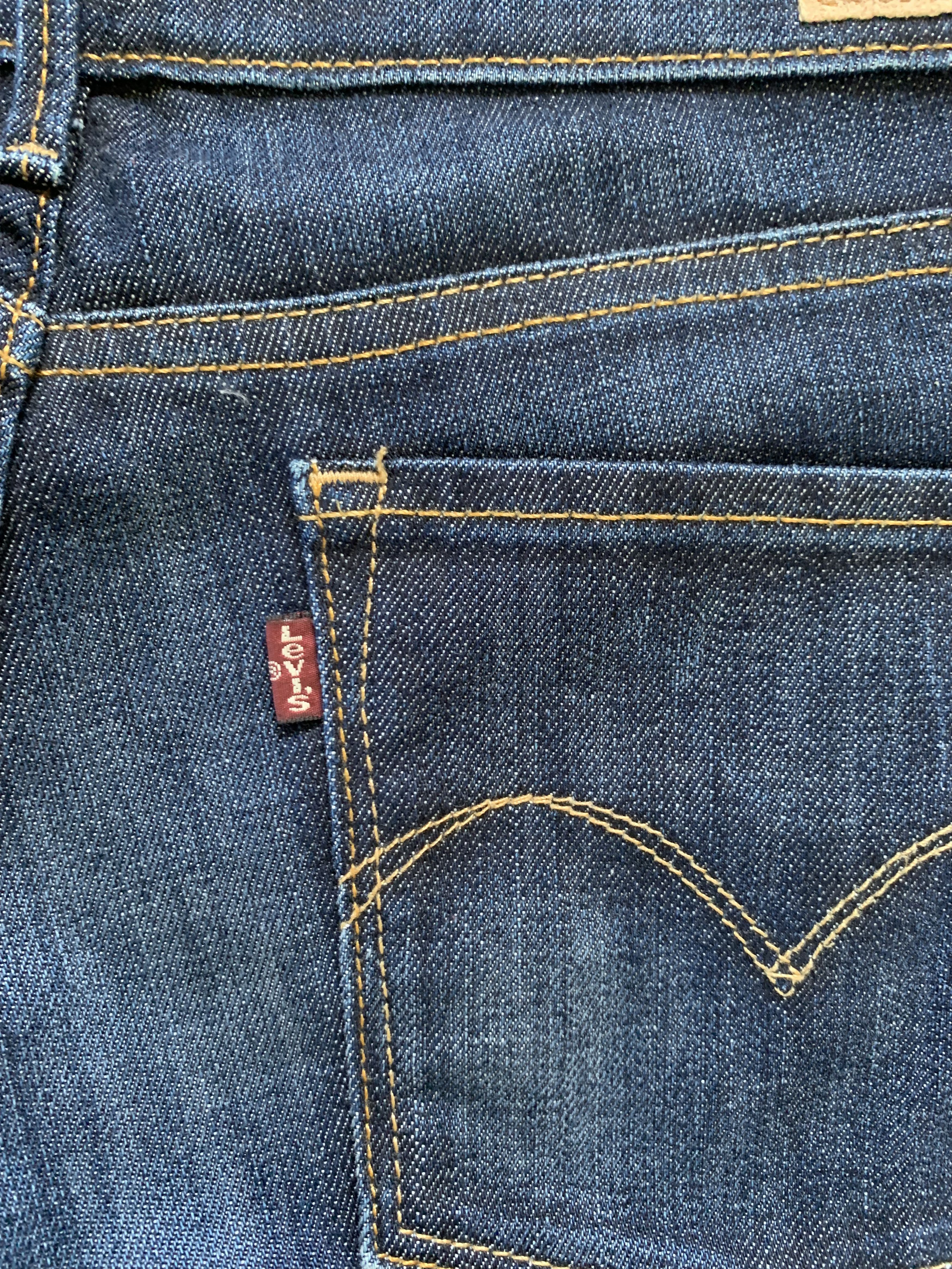 Levi's × Levi's Vintage Clothing Levis Women’s Demi Curve Classic Straight Leg Jeans Size 31" - 6 Thumbnail