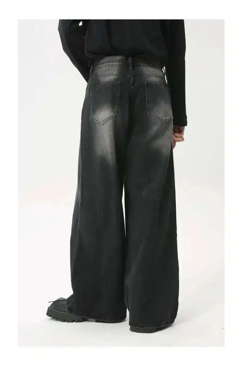 Japanese Brand Baggy Wide Leg Denim Jeans Size US 32 / EU 48 - 2 Thumbnail