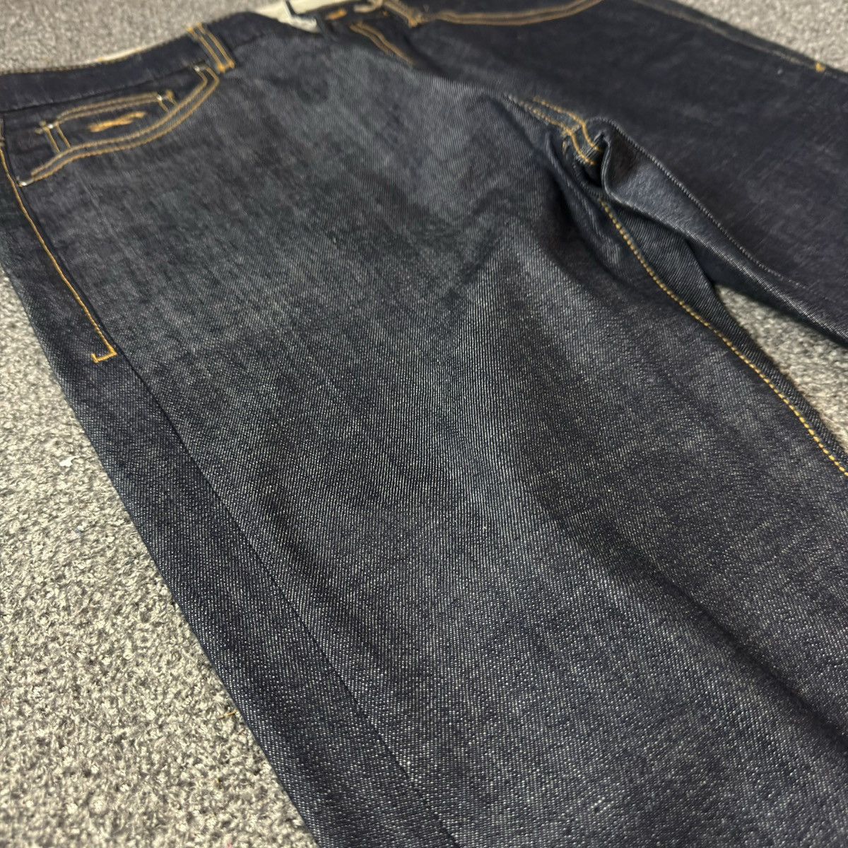 14th Addiction 🔥🇯🇵 Japanese Raw Denim Plac Relaxed Slim Crop Archive Y2K Size US 34 / EU 50 - 6 Thumbnail