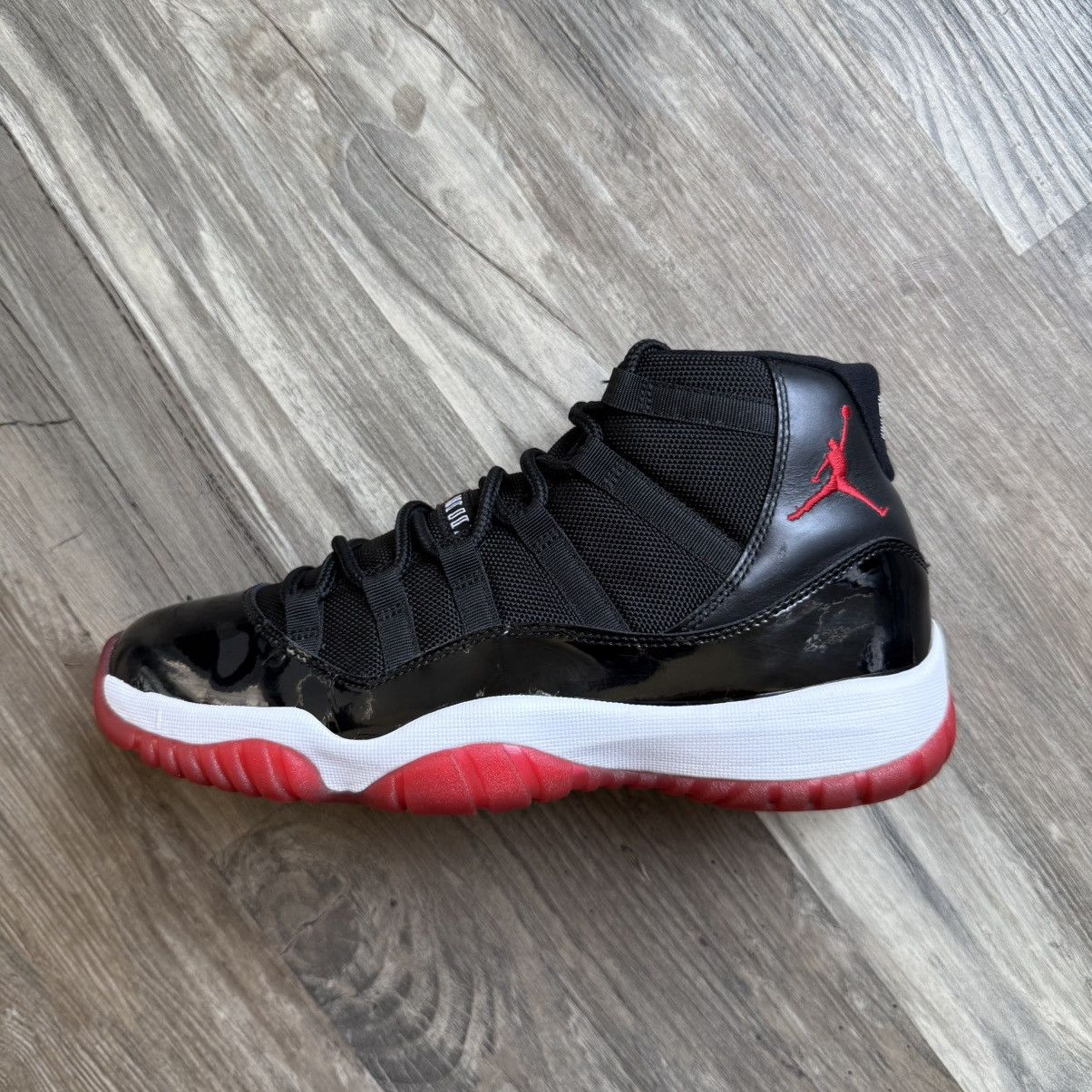 Jordan Brand × Nike A/W 2012 Nike Air Jordan 11 Retro "Bred" Size US 9.5 / EU 42-43 - 3 Thumbnail