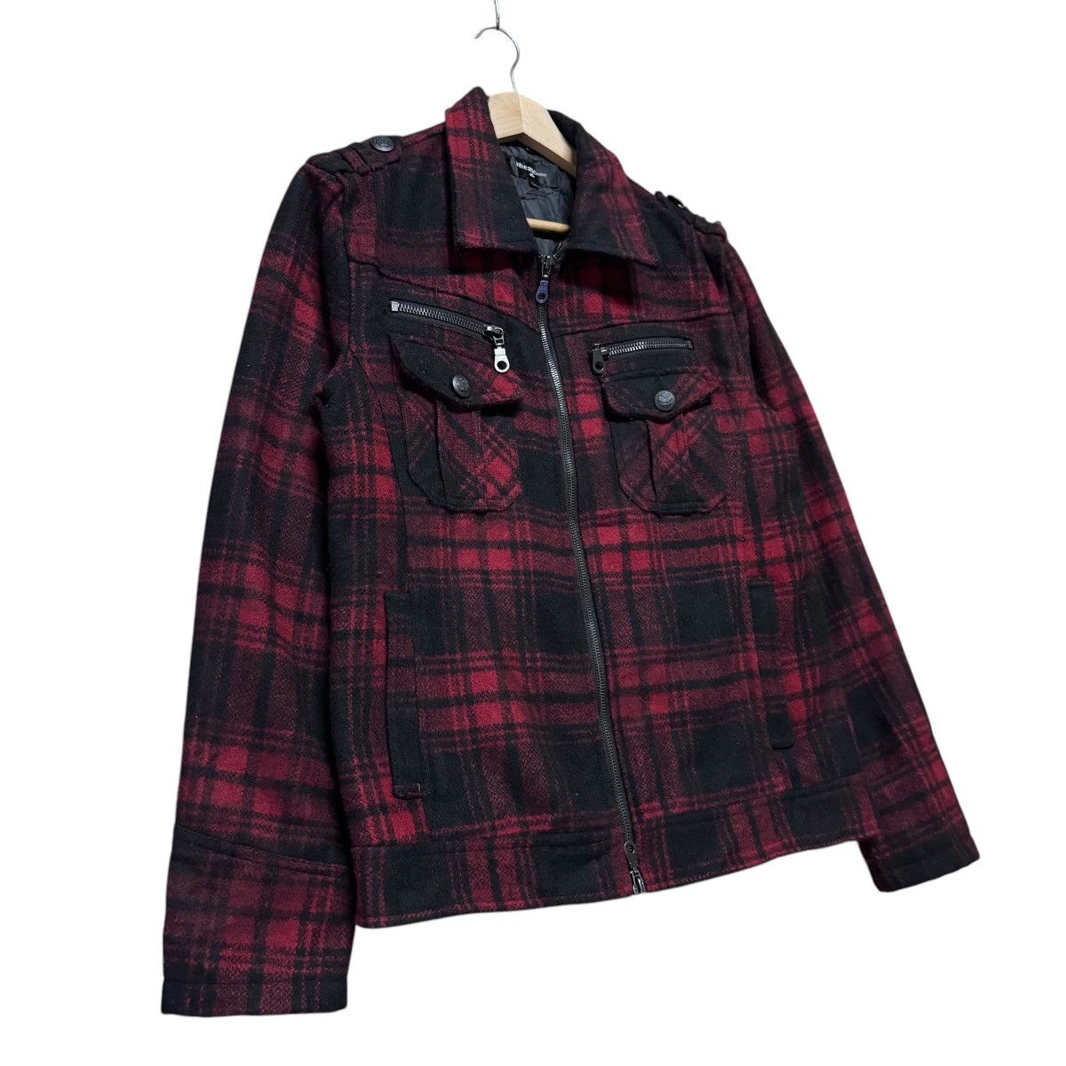 In The Attic × Japanese Brand Punk Wool Jacket Size US L / EU 52-54 / 3 - 2 Thumbnail
