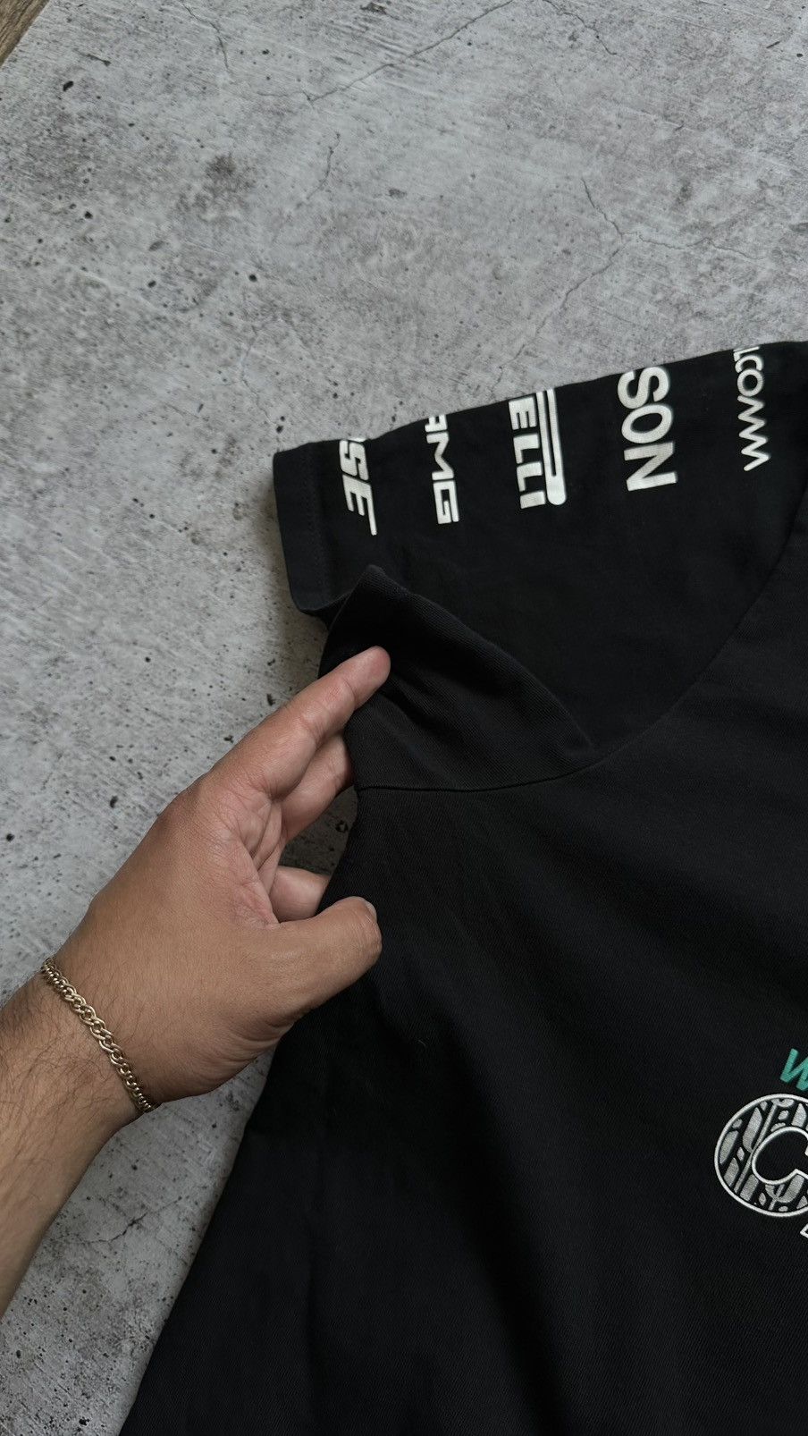 Mercedes-Benz × Vintage Mercedes-Benz F1 Team 2014/15 Champion T Shirt Size US XXL / EU 58 / 5 - 9 Thumbnail