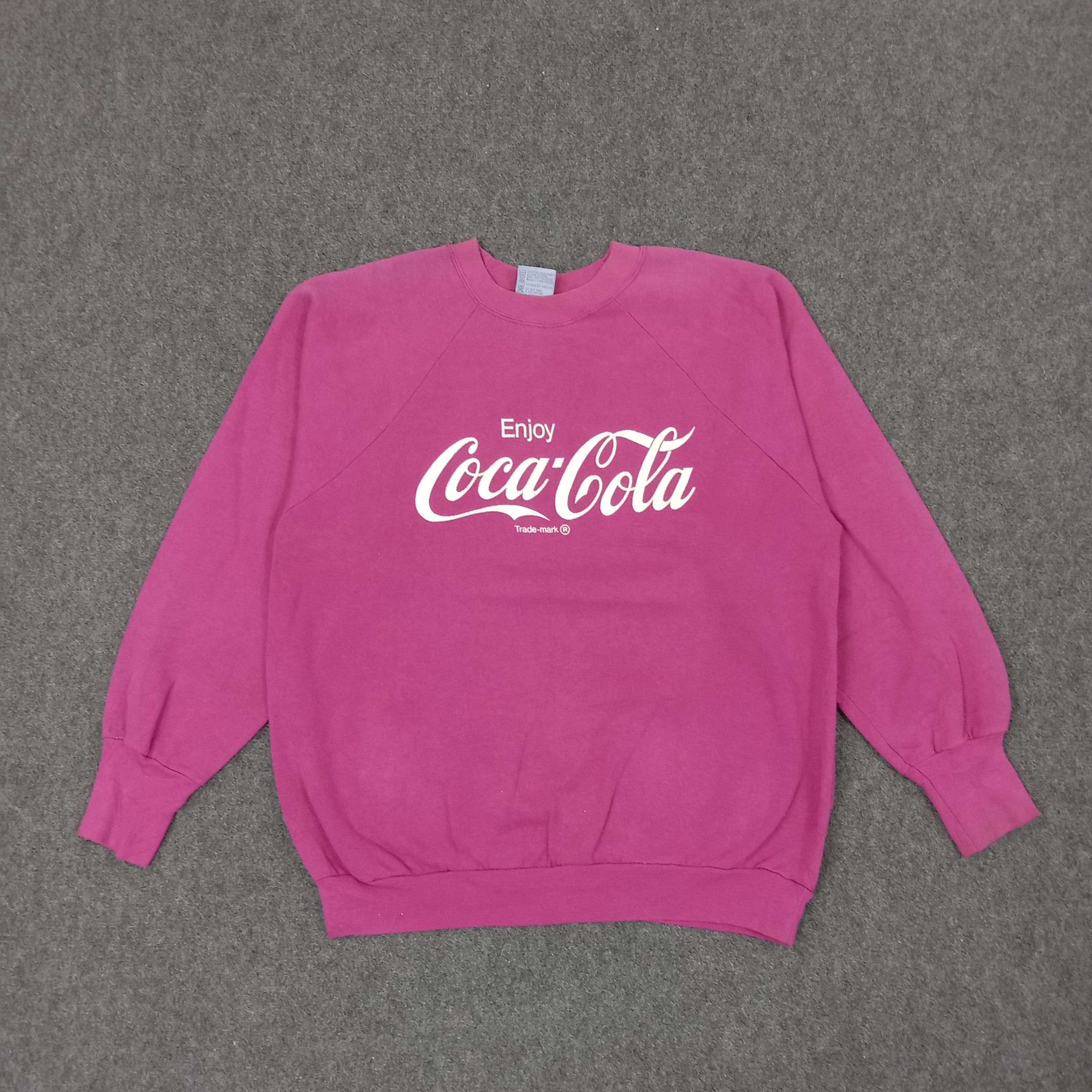 Coca Cola Enjoy Coca Cola American Soda Drink Sweatshirt C237N20 Size US L / EU 52-54 / 3 - 1 Thumbnail
