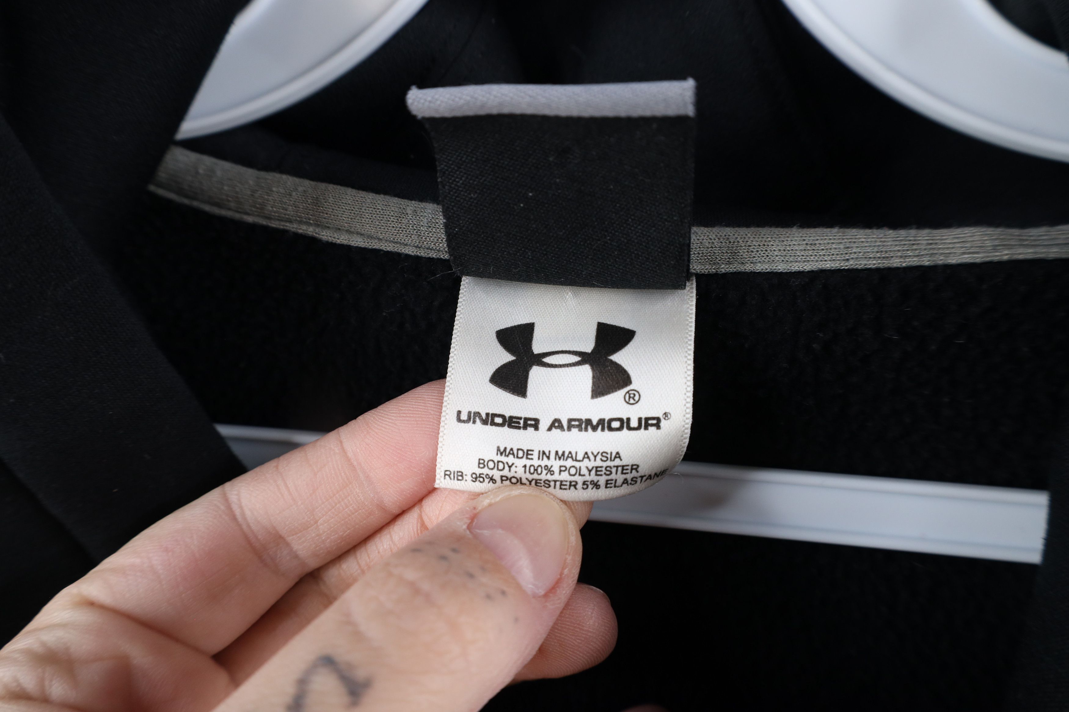 Under Armour × Vintage Under Armour University of Cincinnati Football Hoodie Black Size US XXL / EU 58 / 5 - 8 Thumbnail