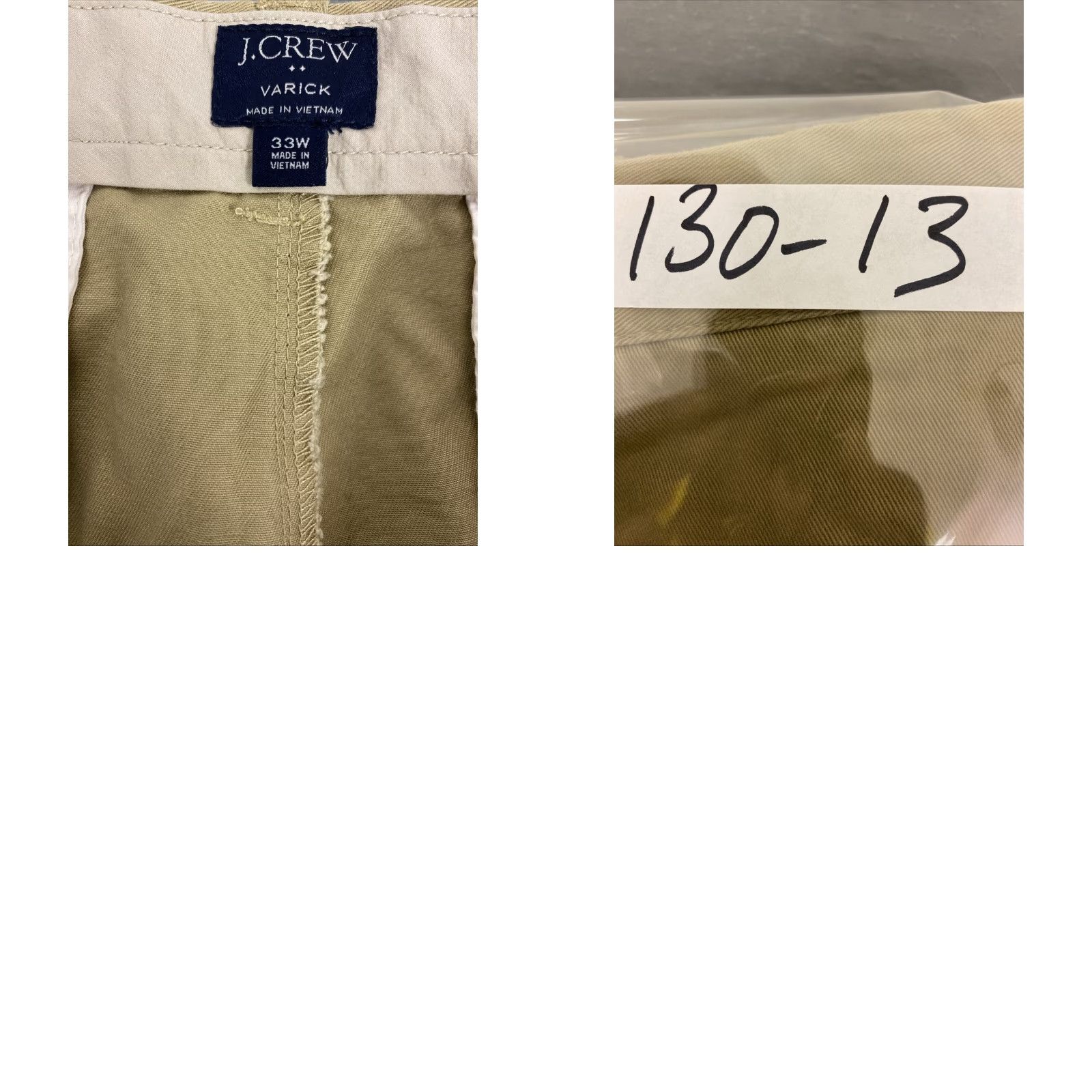 J.Crew J Crew Shorts Mens Size 33 Tan Chino Short Preppy Golf Summer /130-13 Size US 33 - 8 Thumbnail