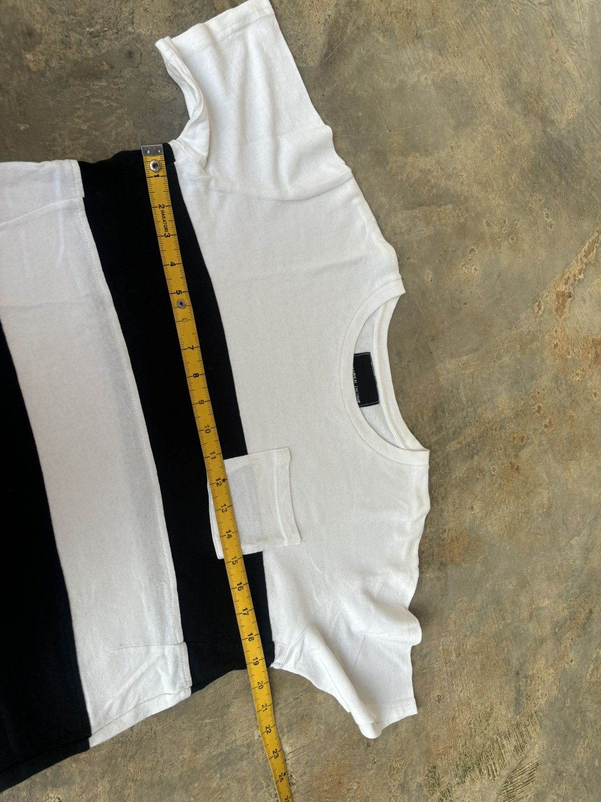 Number (N)ine Number (N)ine Pocket Stripe Tshirt Size US M / EU 48-50 / 2 - 8 Thumbnail