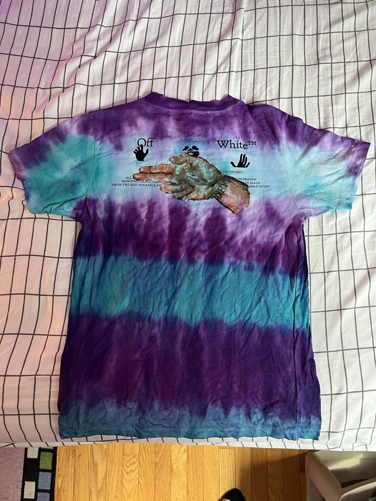 Off-White Off-White Pascal Hand Gun Shirt Tie Dye Size US S / EU 44-46 / 1 - 3 Thumbnail