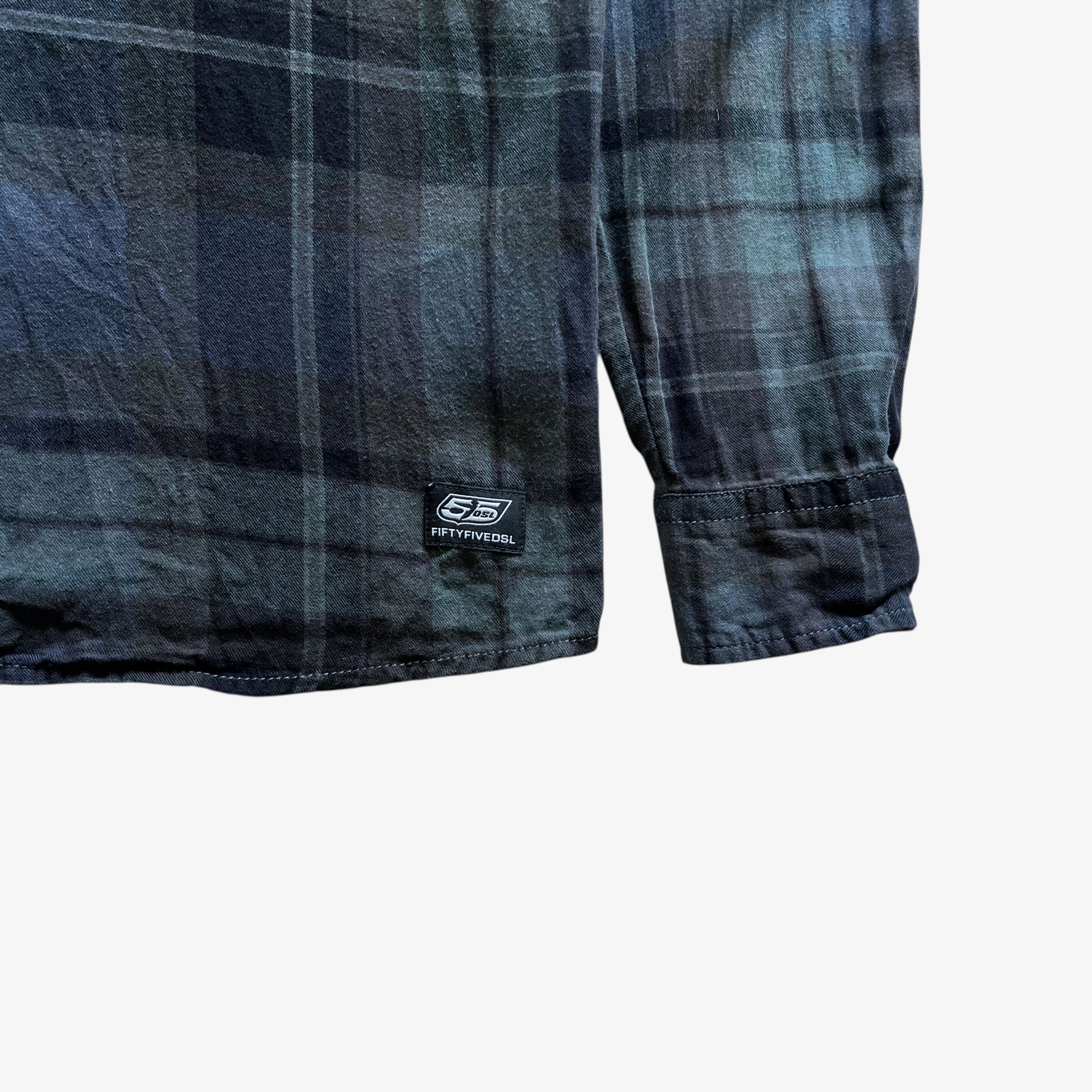 Diesel Vintage Y2K Men's Diesel 55DSL Tartan Shirt Size US S / EU 44-46 / 1 - 4 Thumbnail