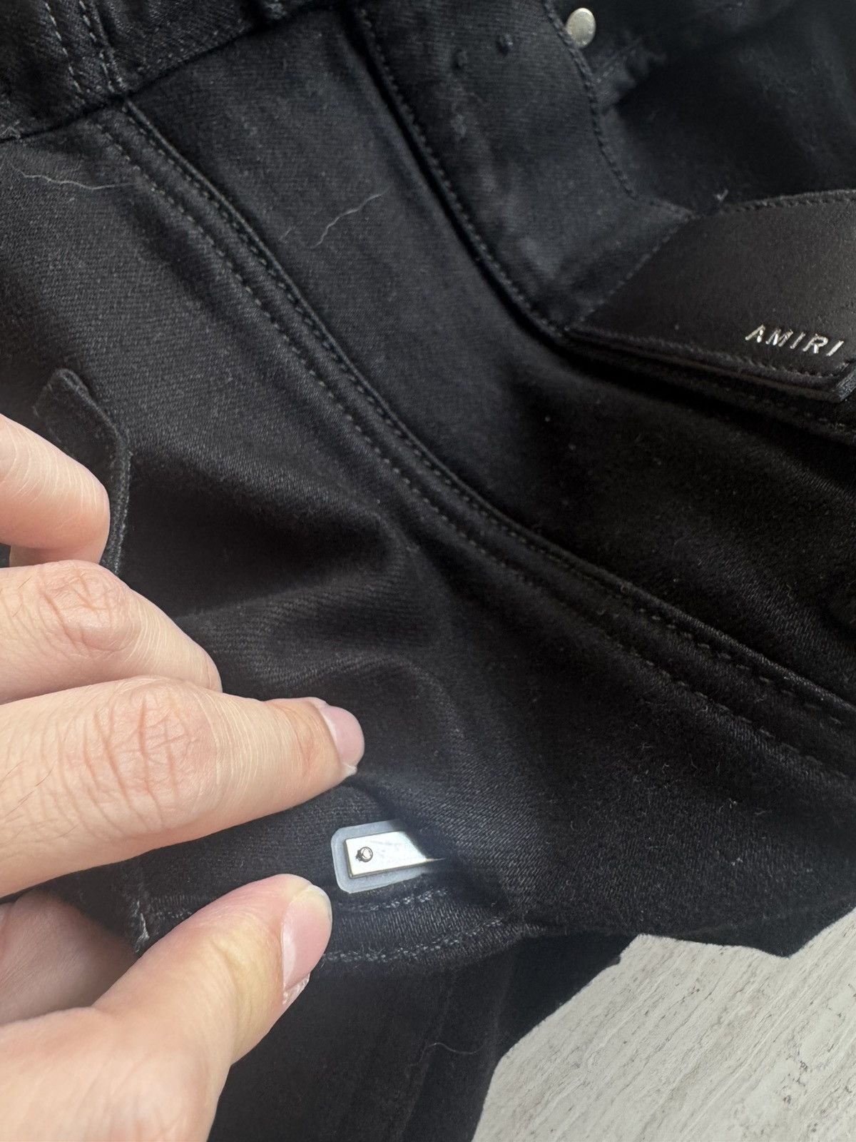 Amiri Amiri Black MX1 Denim Jeans Size US 32 / EU 48 - 9 Thumbnail