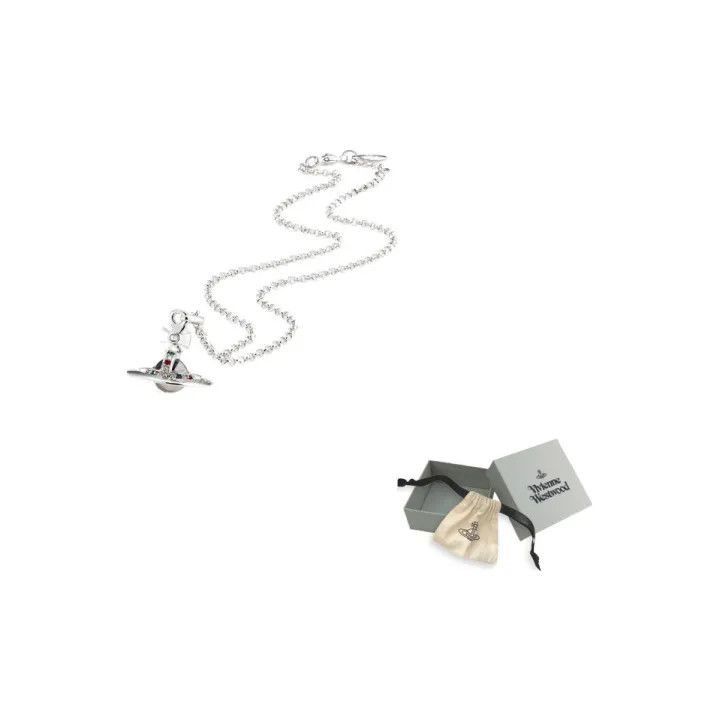 Vivienne Westwood Vivienne Westwood New Tiny Orb Pendant Necklace -2507 Size ONE SIZE - 1 Thumbnail
