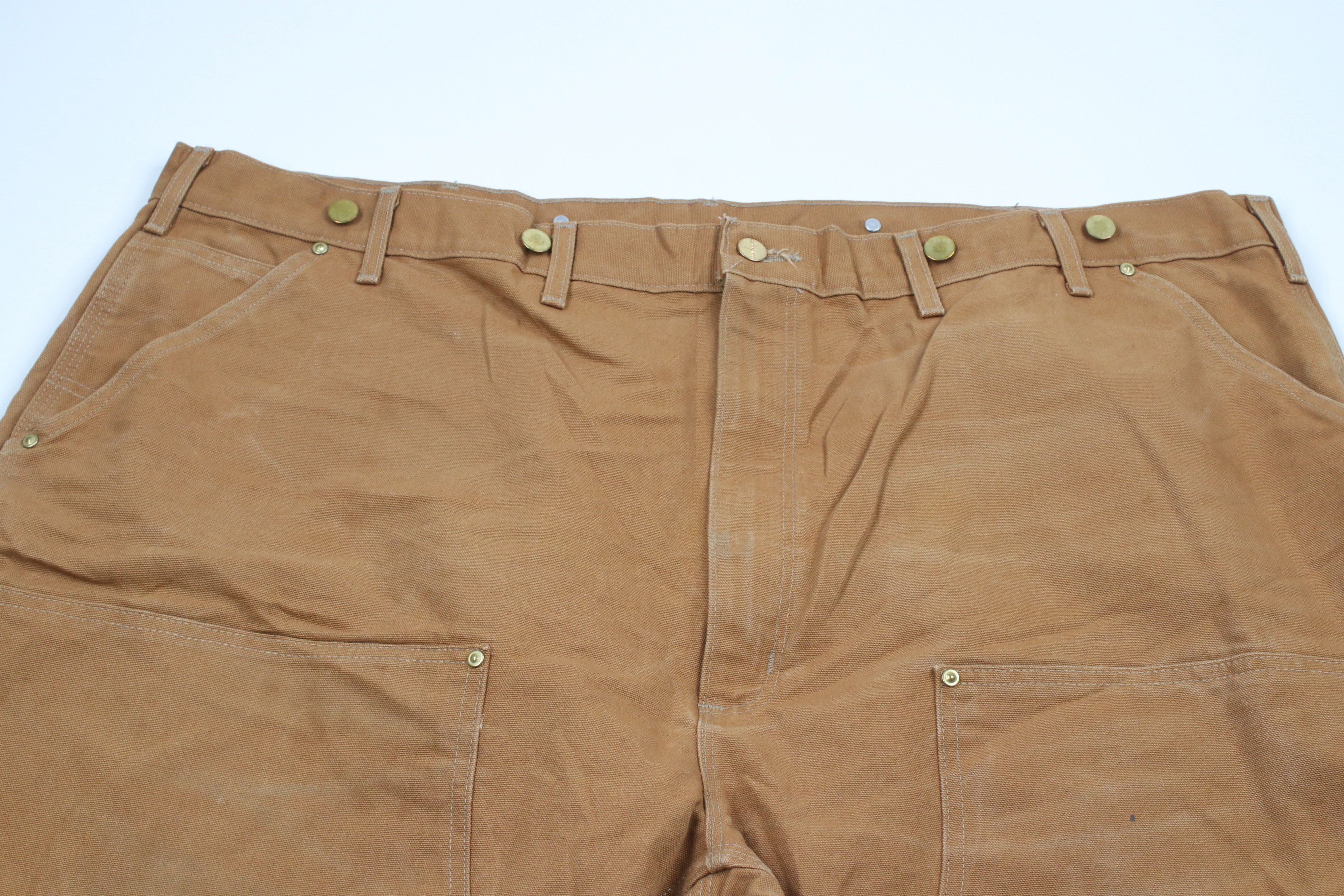 Carhartt × Vintage Carhartt Heavyweight Loose Wide Leg Double Knee Pants USA Size US 44 / EU 60 - 2 Thumbnail