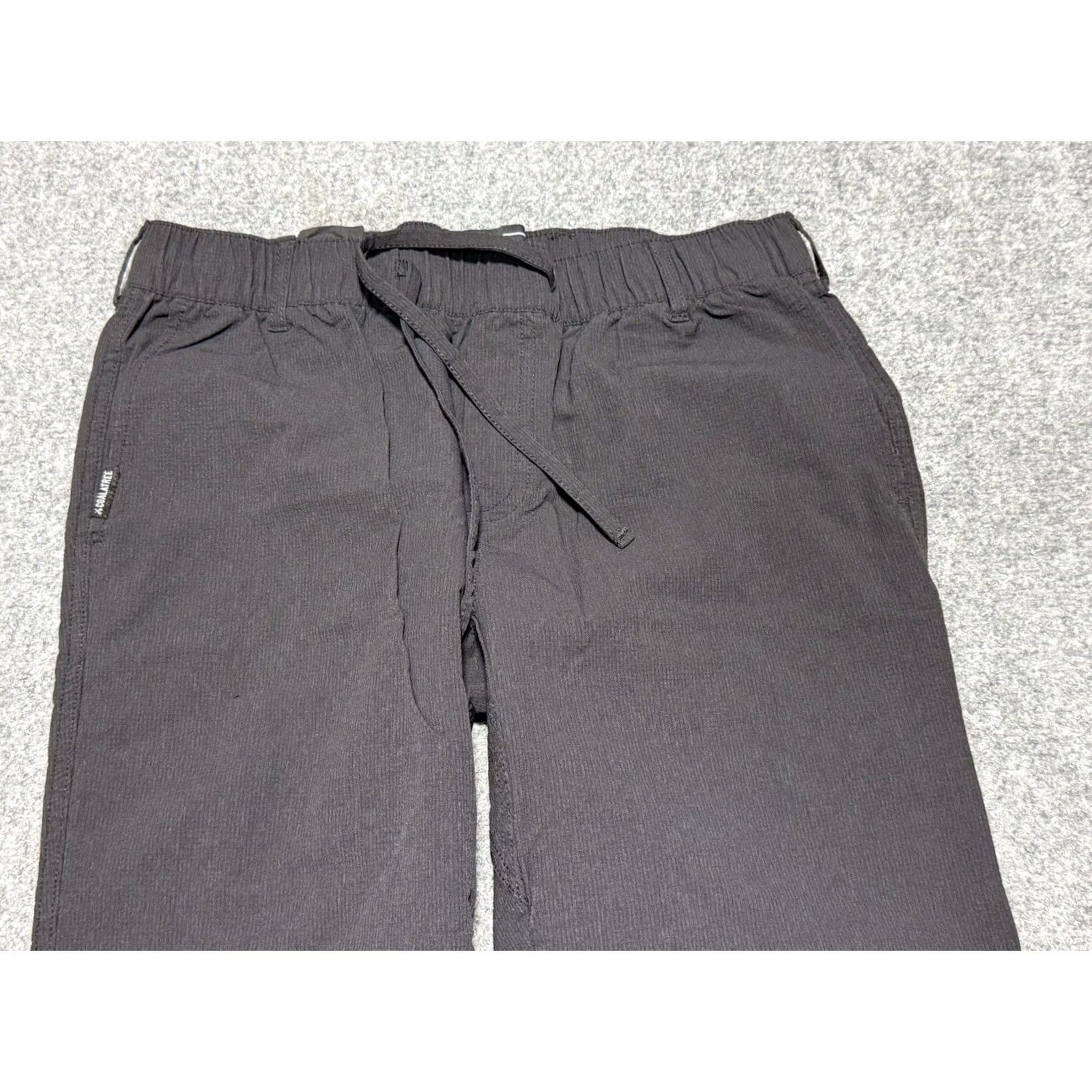 Vintage Colaatree Pants Mens Large Black The Trailhead Adventure Ripstop Hiking Outdoors Slim Tapered Nylon Front Flat Front Pockets Size US 33 - 4 Thumbnail