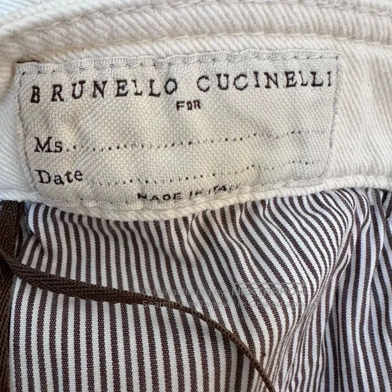 Brunello Cucinelli Brunello Cucinelli White Denim Casual Pants Size 25" / US 0 / IT 36 - 3 Thumbnail
