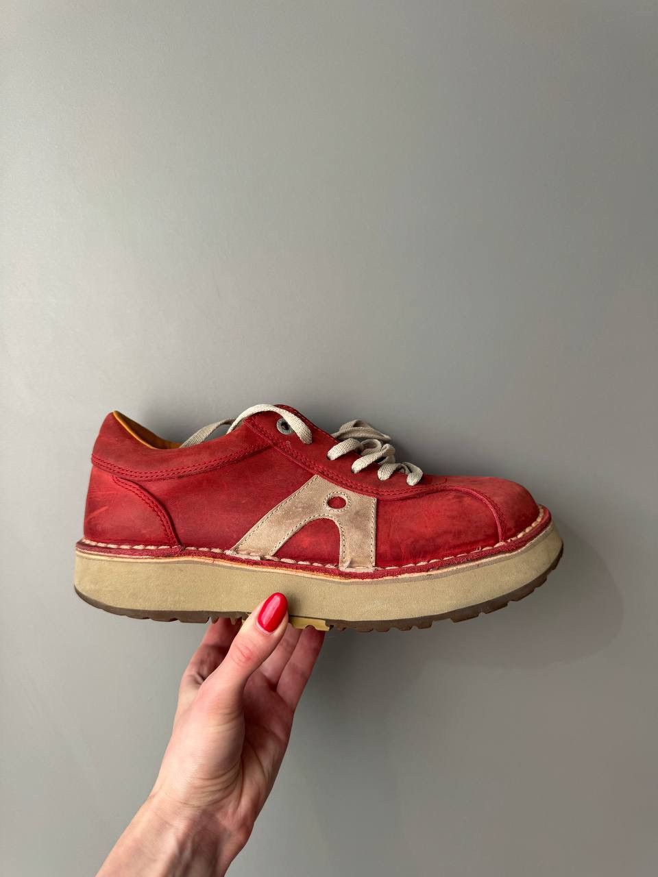 Vintage The ART Company 🧛🏼 90s Platform Sneaker Boots Vintage Size US 10 / IT 40 - 1 Thumbnail