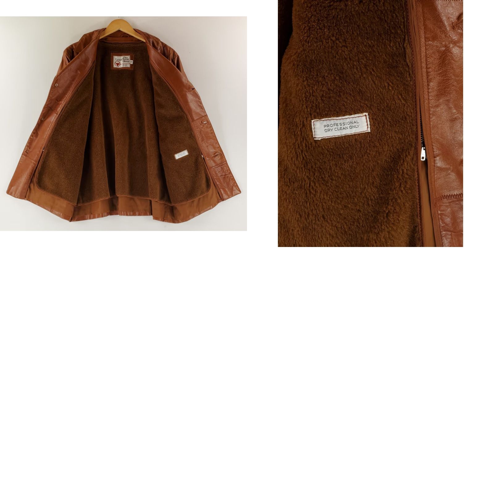 Sears VINTAGE Sears Leather Shop VTG 70s Leather Jacket Car Coat Brown Mens 46 Reg Jacket Mens Brown 46 Reg Size US S / EU 44-46 / 1 - 8 Thumbnail