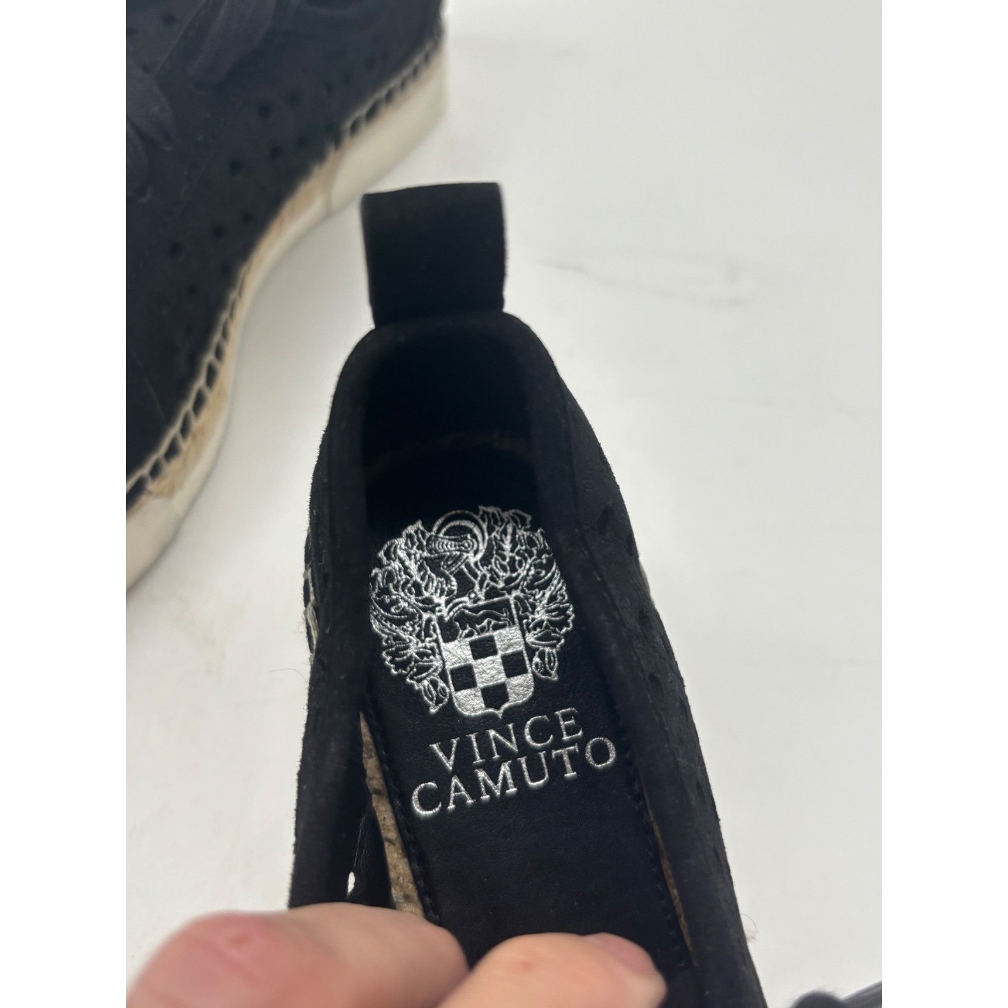 Vince Camuto Vince Camuto Thera Women’s Espadrille Sneakers, Black, 7 M- Size US 7 / IT 37 - 7 Thumbnail