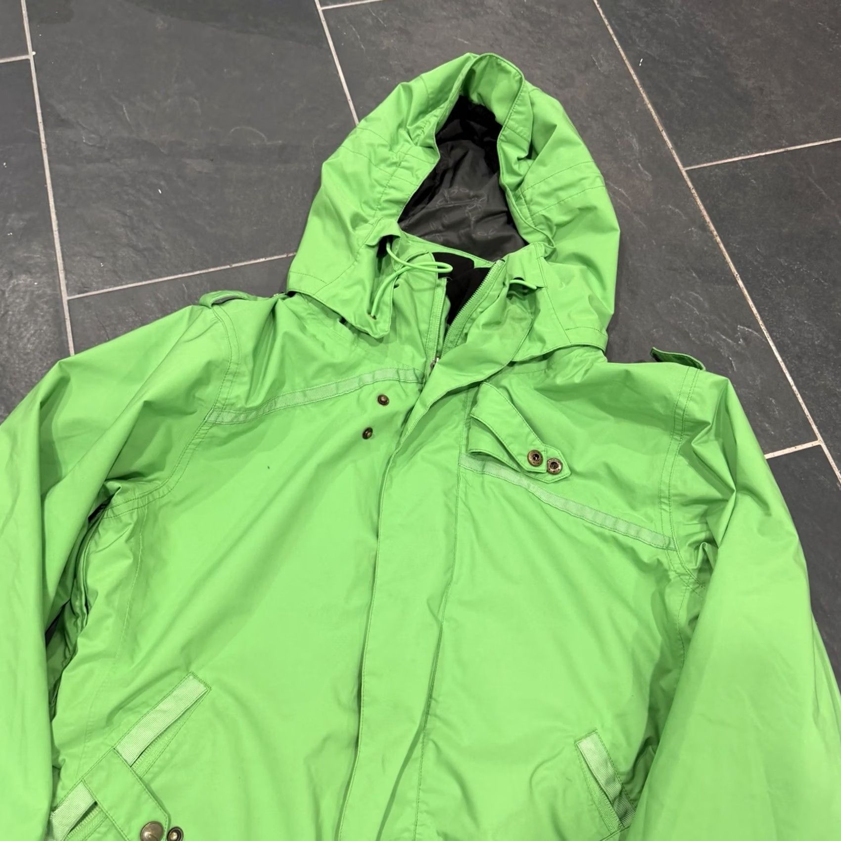 Oakley Oakley Ski Jacket Womens Medium Green Hooded Regular Fit Zip Pockets Mens Womens Girls? Size M / US 6-8 / IT 42-44 - 5 Thumbnail
