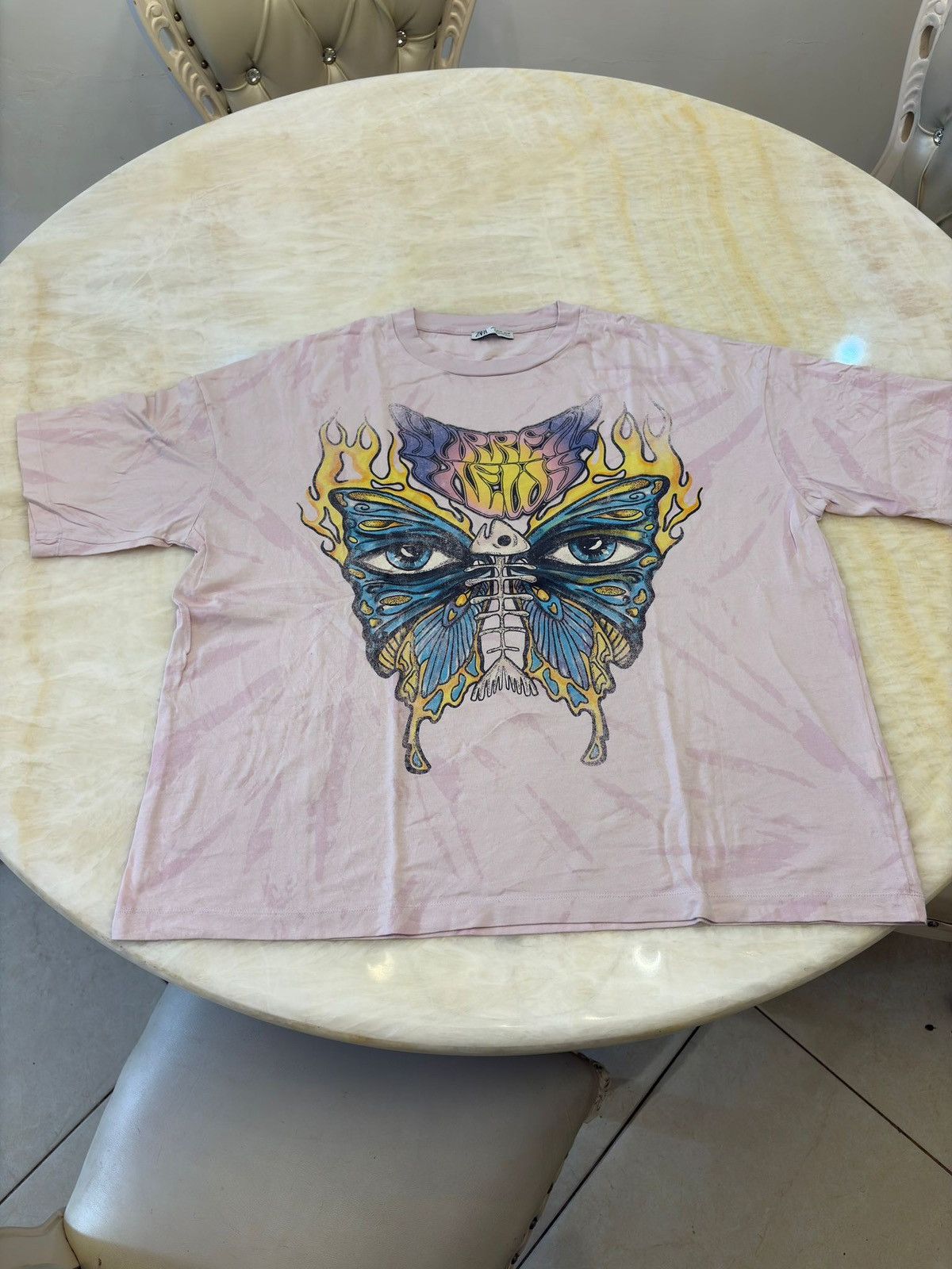Zara printed Vintage t shirt Size US XL / EU 56 / 4 - 1 Thumbnail
