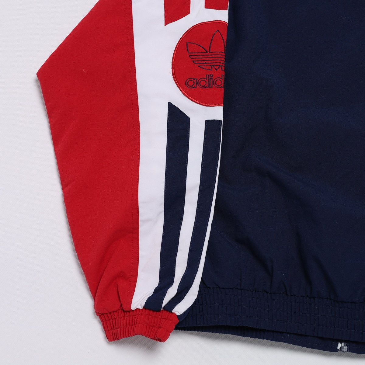 Adidas Vintage Adidas Zip Track Top Light Jacket 90s Red Blue Size US M / EU 48-50 / 2 - 13 Thumbnail