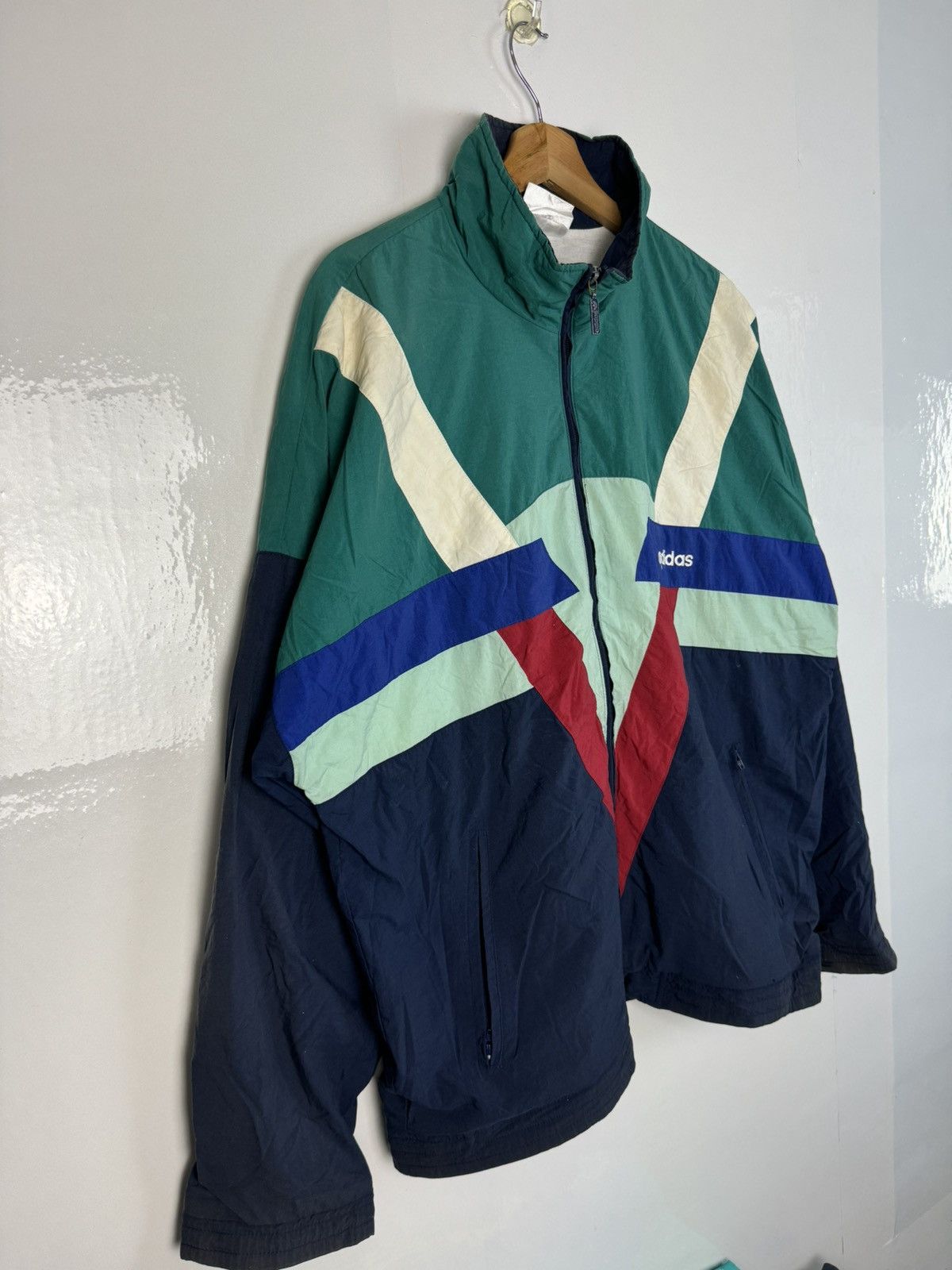 Adidas × Vintage Vintage Adidas Jacket Size US L / EU 52-54 / 3 - 2 Thumbnail