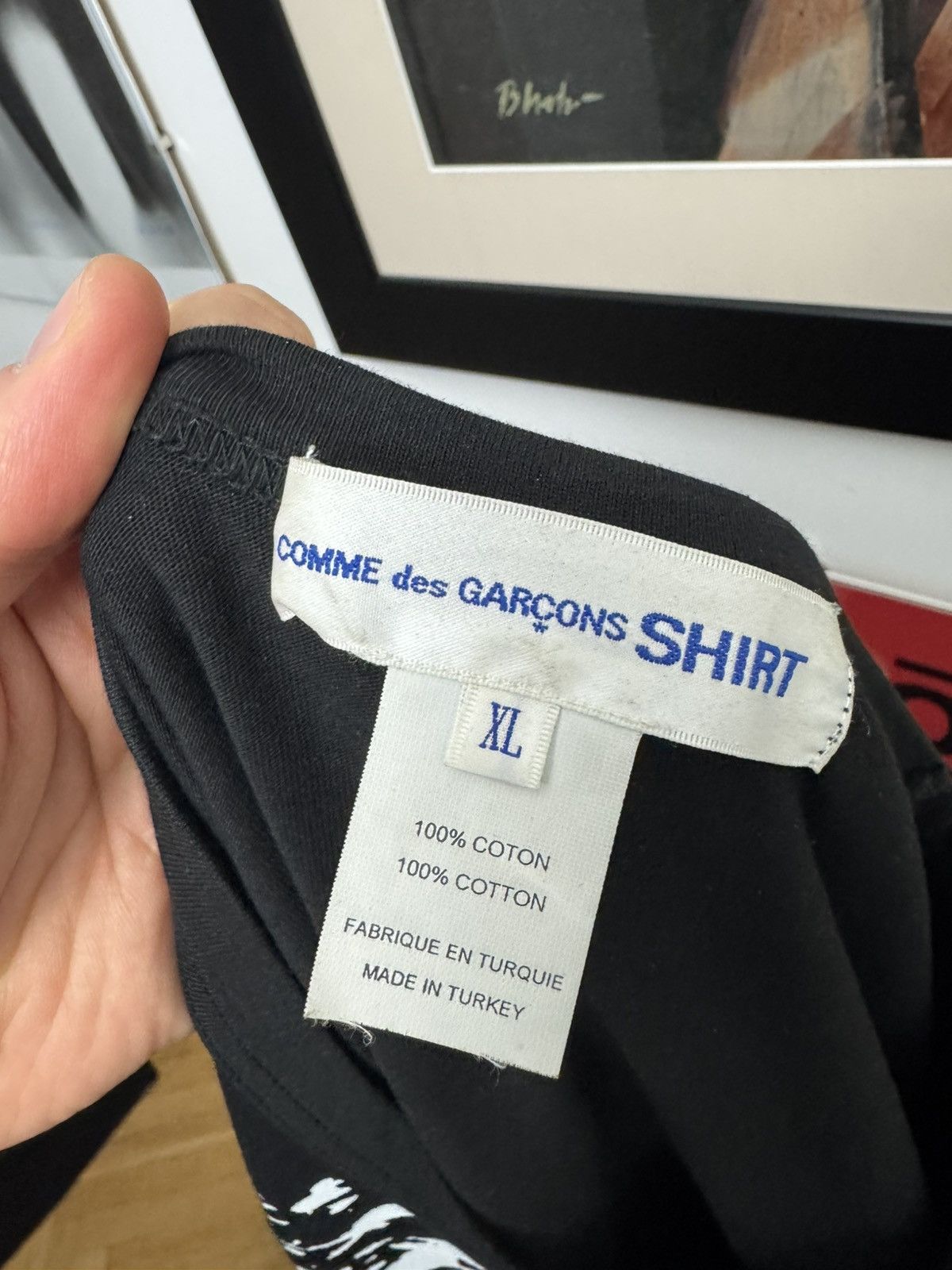 Comme des Garcons Oversize Comme des Garcons Shirt x Christian Marclay Splat Size US XL / EU 56 / 4 - 4 Thumbnail