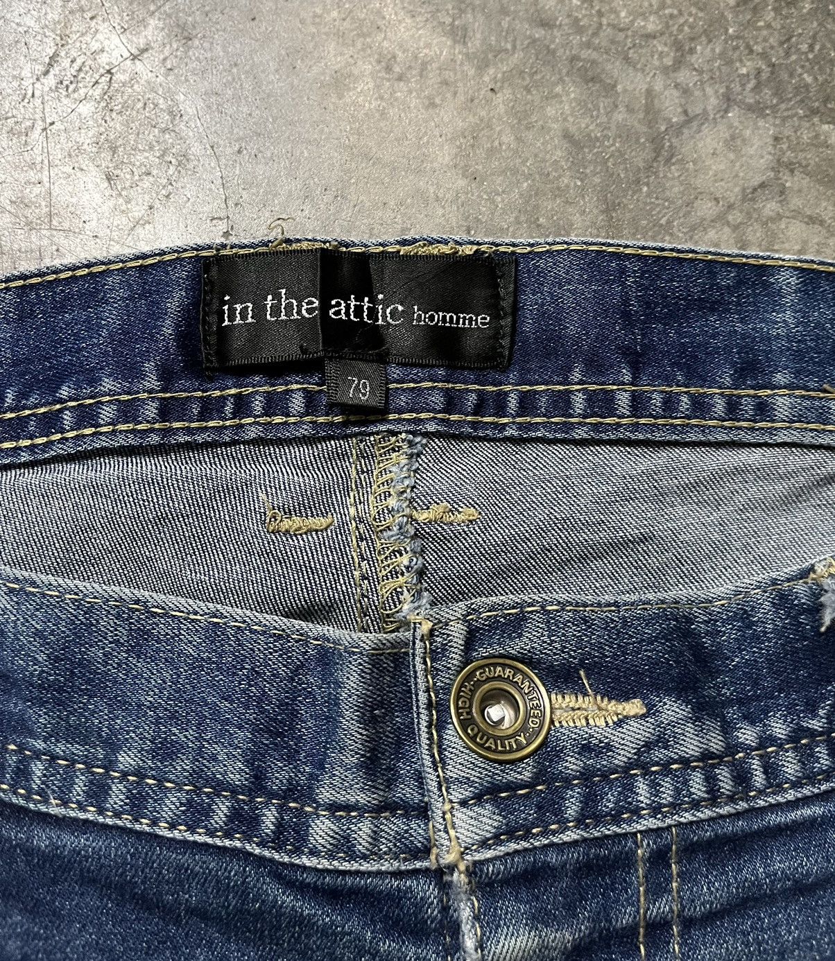 In The Attic In the attic stretchable biker pant like balmain distressed Size US 31 - 7 Thumbnail