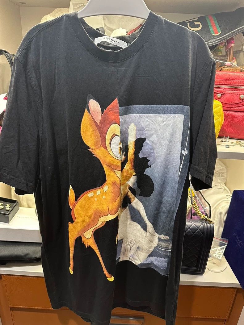 Givenchy Givenchy Black short sleeve t deer, size XS Size US XS / EU 42 / 0 - 1 Thumbnail