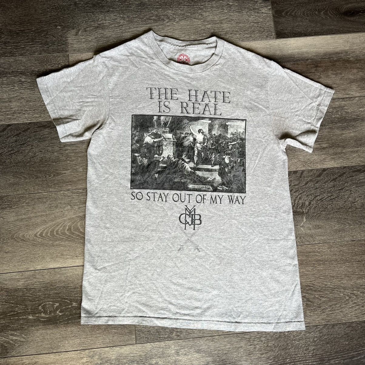 Rap Tees Vintage 2000s YMCMB The Hate is Real Rap Graphic Logo Tee Size US S / EU 44-46 / 1 - 1 Thumbnail