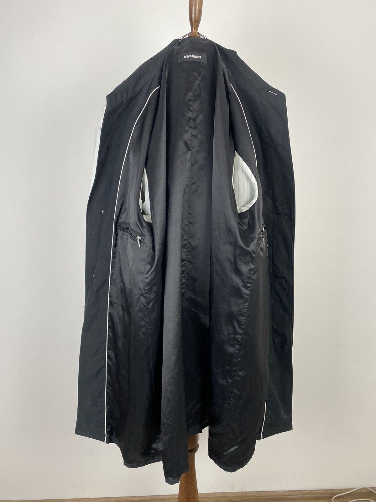 Strellson × Vintage Men’s Vintage Strellson Honda Trench Coat Jacket size 50 Size US L / EU 52-54 / 3 - 7 Thumbnail