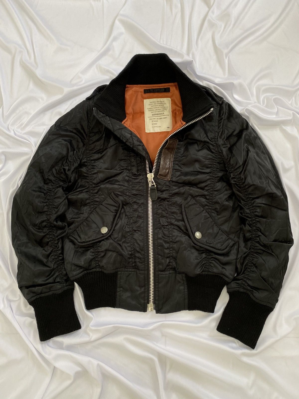 Hysteric Glamour × Japanese Brand undefined style bomber jacket RNA inc japan grunge Size US S / EU 44-46 / 1 - 1 Thumbnail