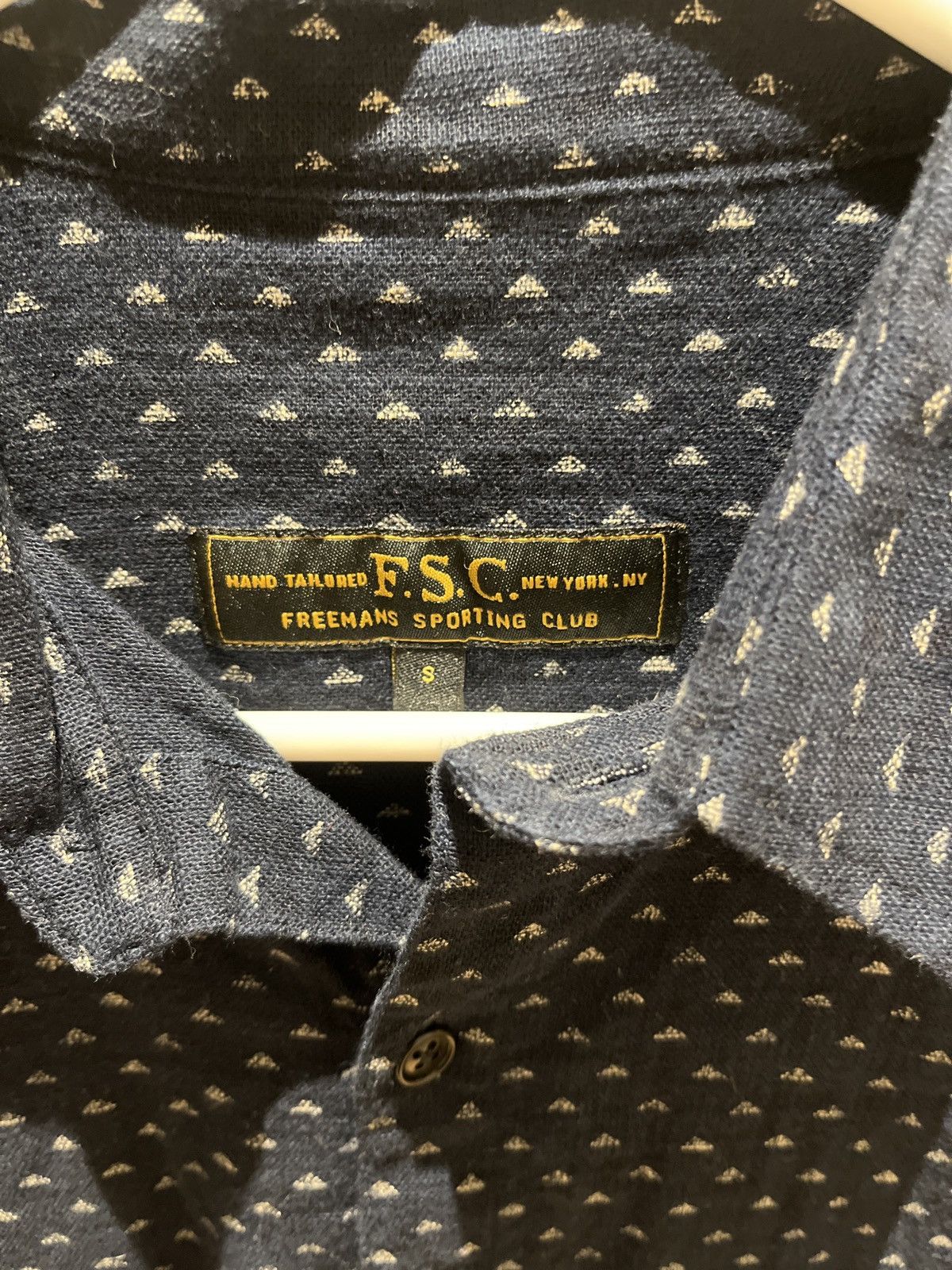 Freemans Sporting Club Freemans Sporting Club Button-up Long Sleeve Patterned shirt Size US S / EU 44-46 / 1 - 4 Thumbnail