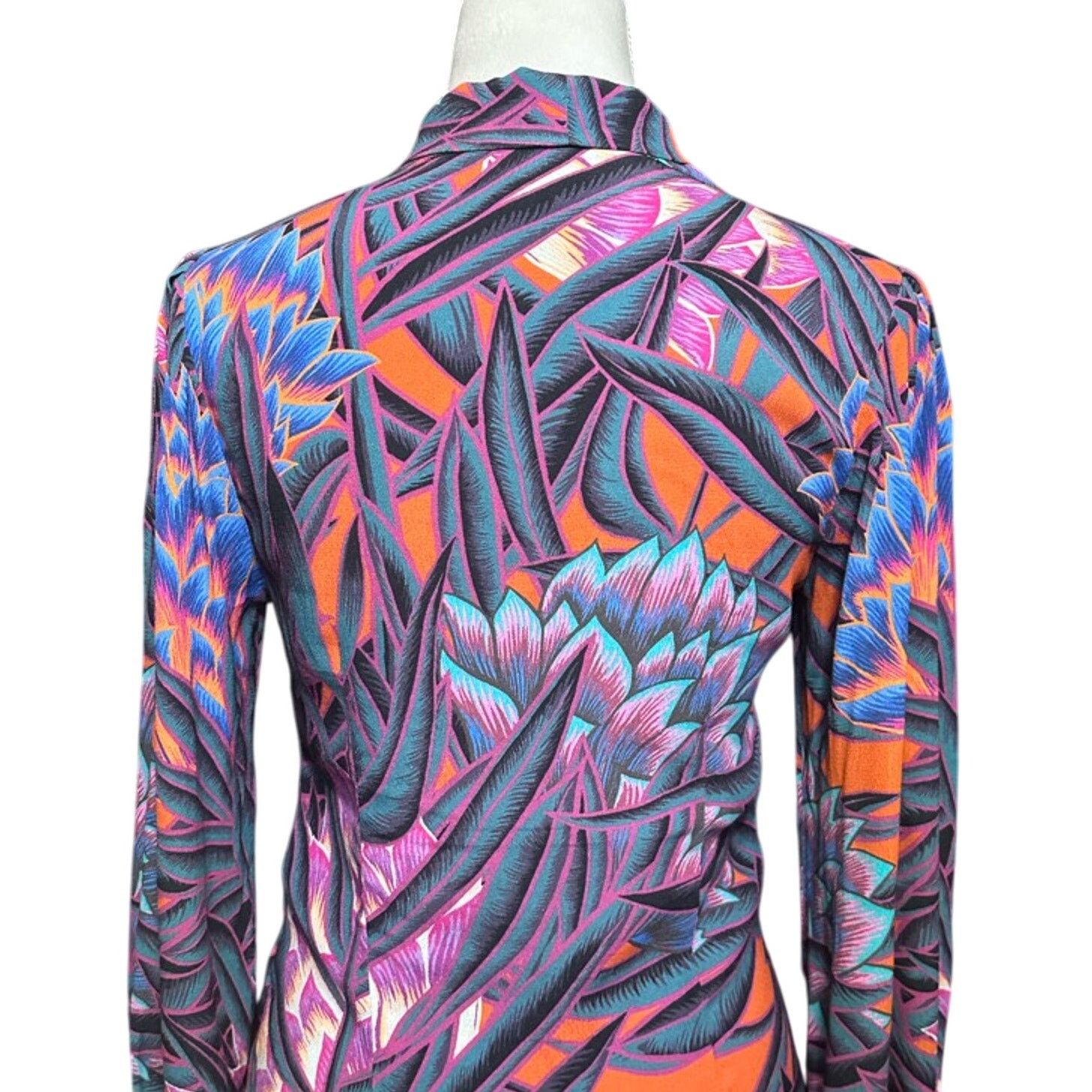 Mara Hoffman Mara Hoffman Blouse Bishop Sleeve Tie Long Sleeve Multi S Size S / US 4 / IT 40 - 6 Thumbnail