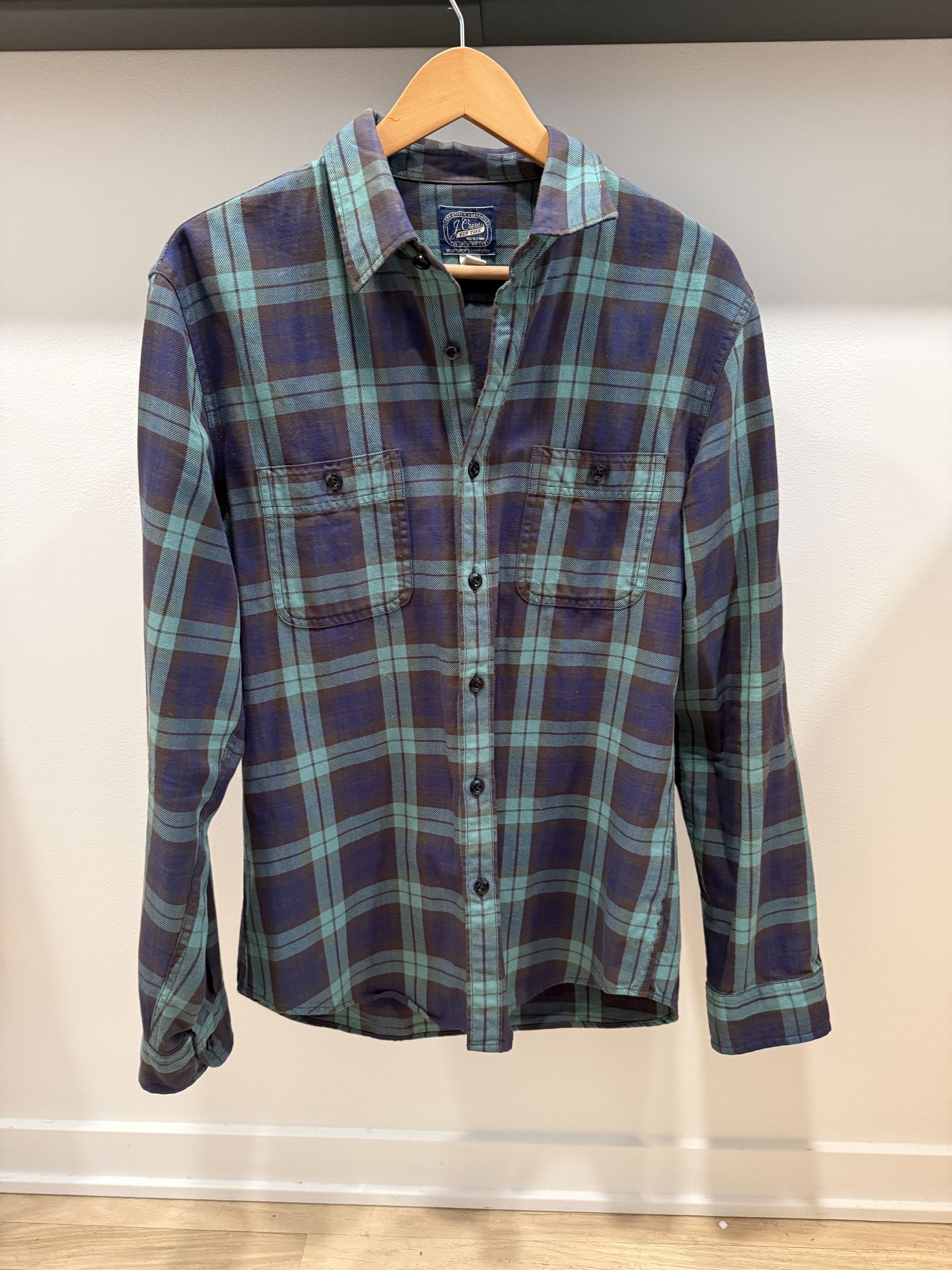 J.Crew J.Crew Flannel Button-up Size US M / EU 48-50 / 2 - 2 Thumbnail